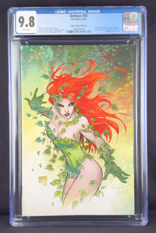 Batman #50 (2018) CGC 9.8 Michael Turner Virgin Variant C.