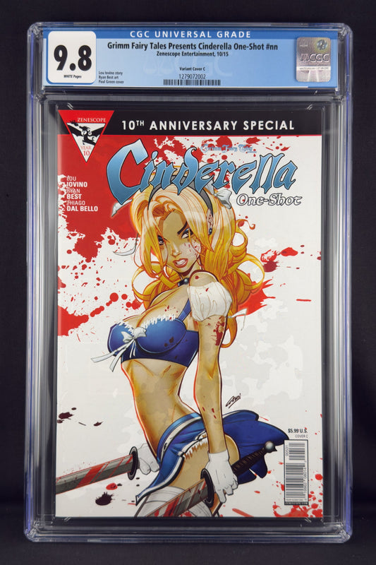 Cinderella 10th Anniversary Special (2015) CGC9.8 Paul Green Variant C