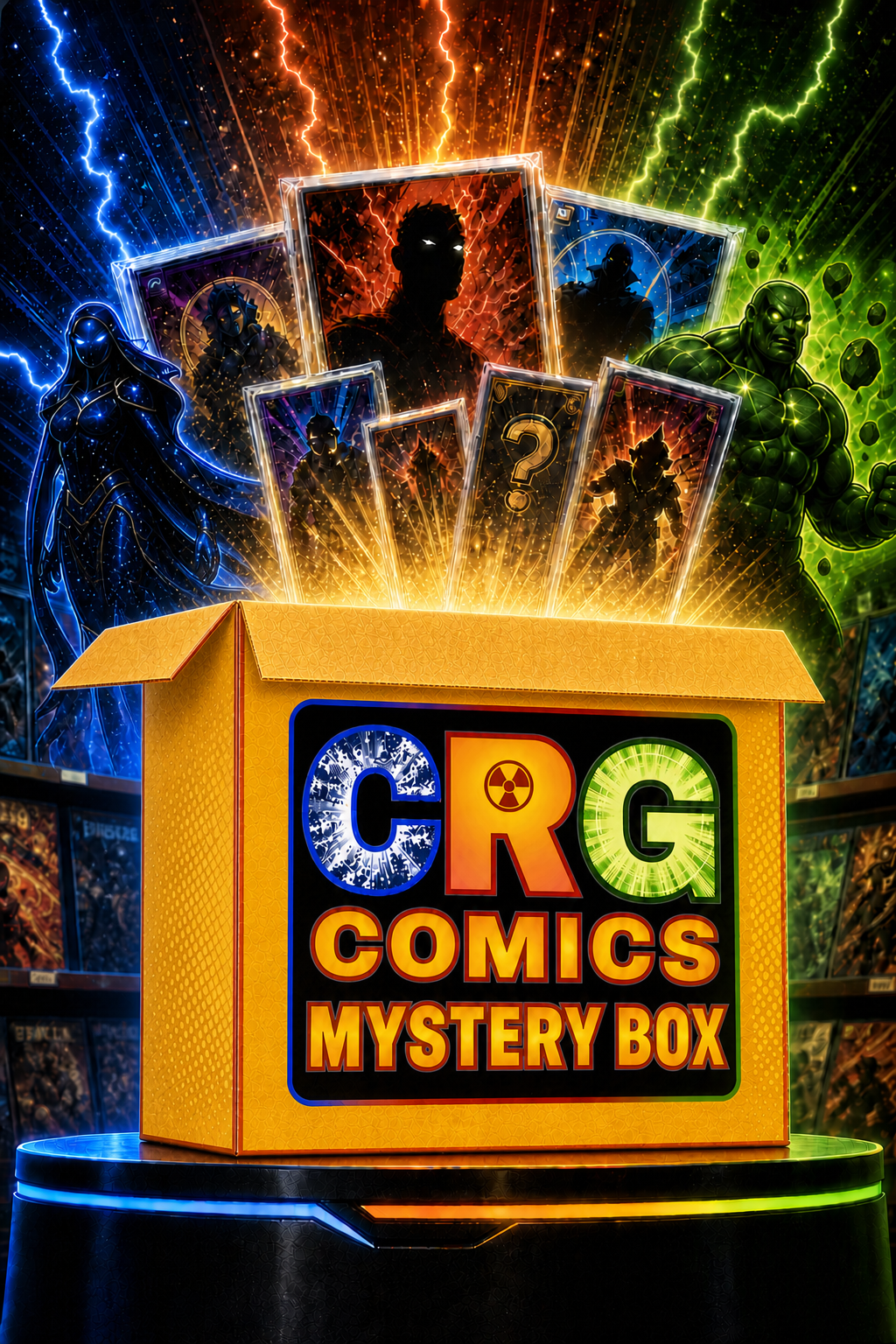 CRG Comics Mystery Box - 10 Raw Comics