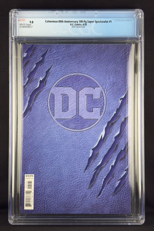 Catwoman: 80th Anniversary 100-Page Super Spectacular #1 (2020) CGC 9.8 Jeehyung Lee 2010s Variant