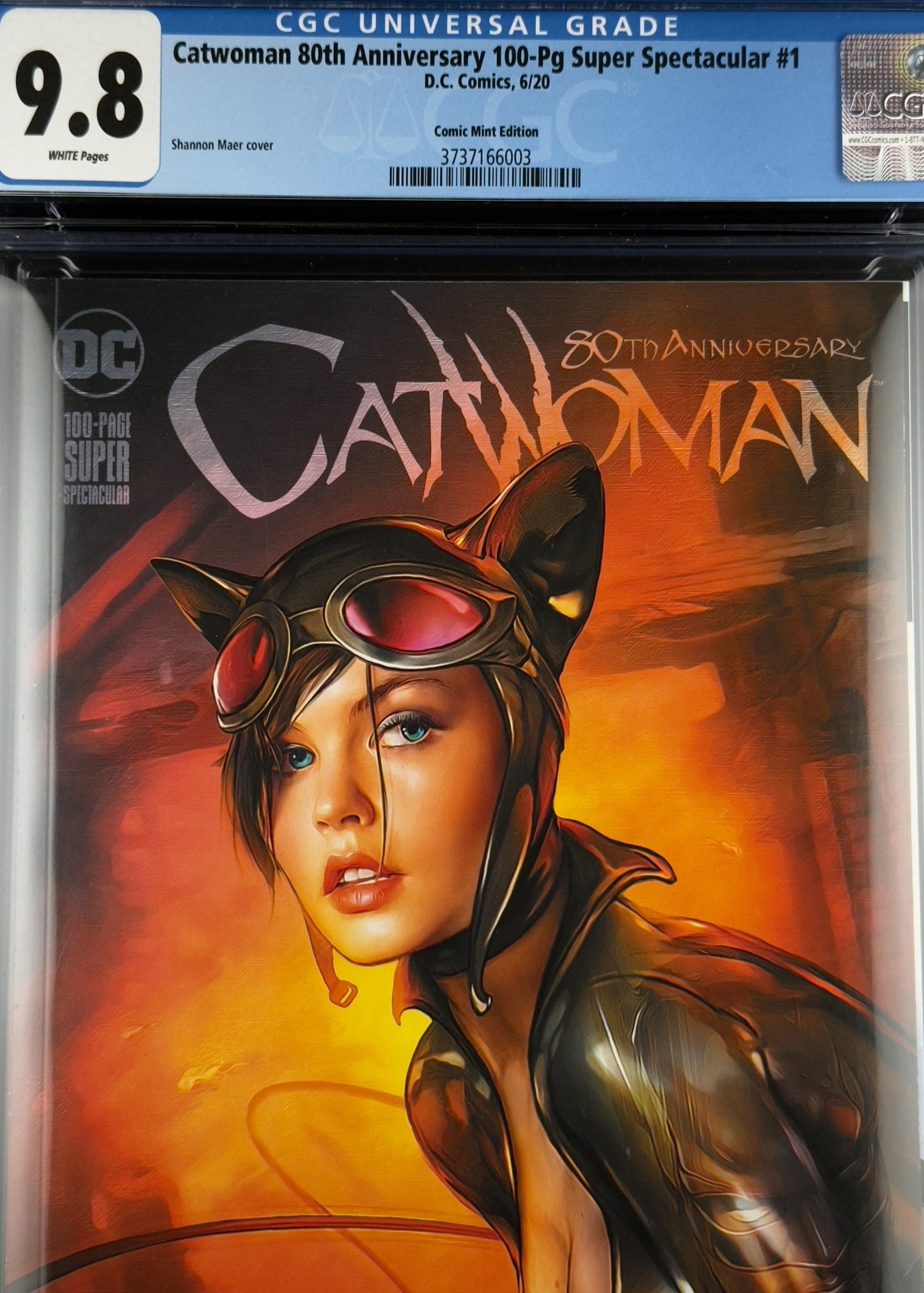 Catwoman: 80th Anniversary 100-Page Super Spectacular #1 (2020) CGC 9.8 Shannon Maer Variant Ltd 2000