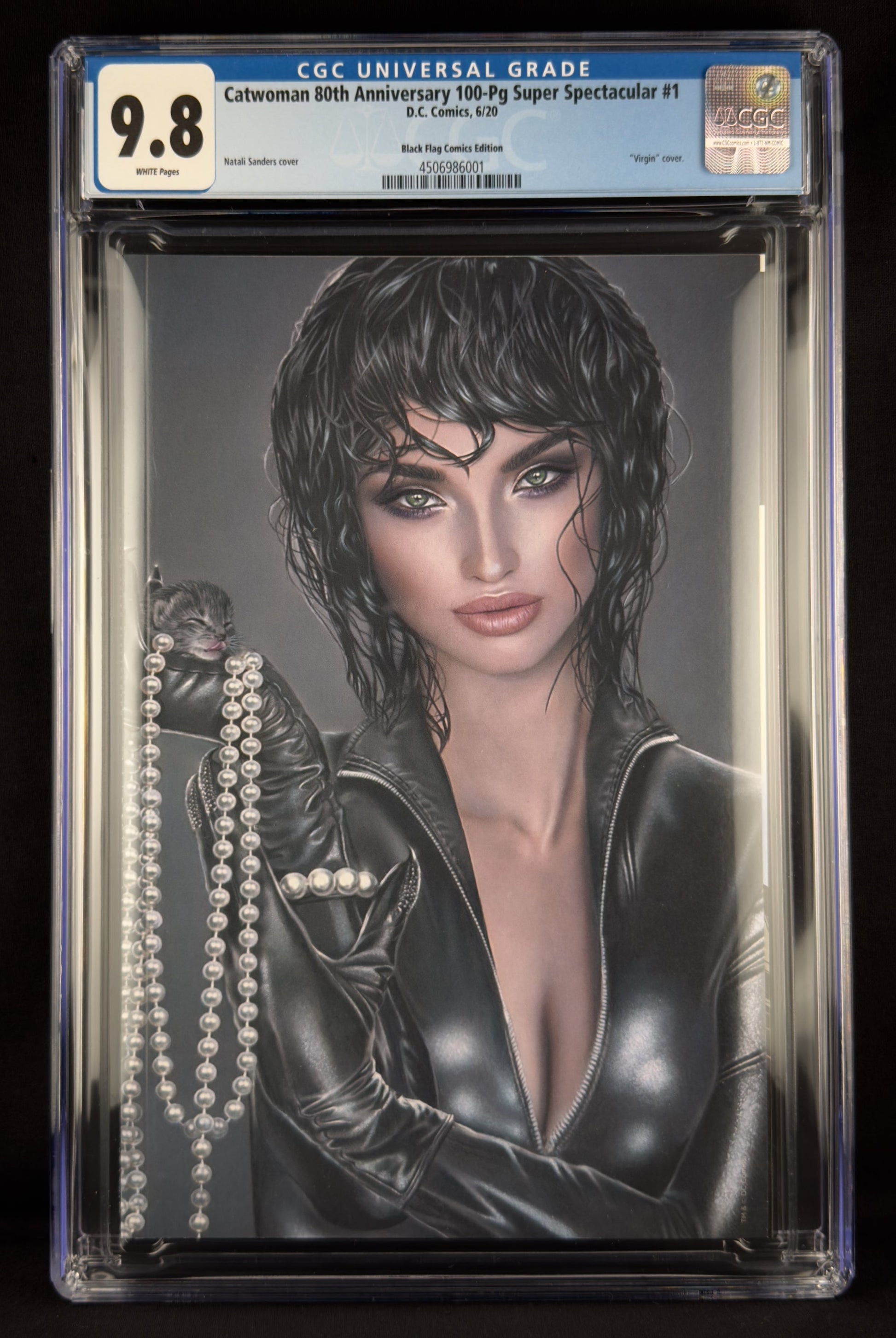 Catwoman: 80th Anniversary (2020) CGC 9.8 Natali Sanders Virgin