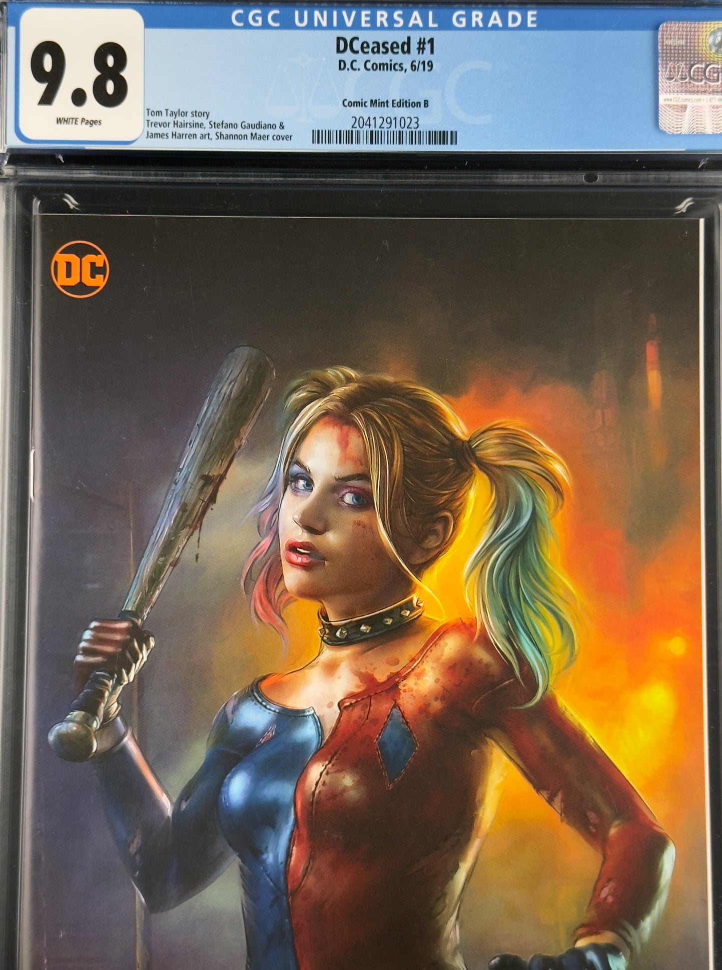 DCeased #1 (2019) CGC 9.8 Shannon Maer Variant B