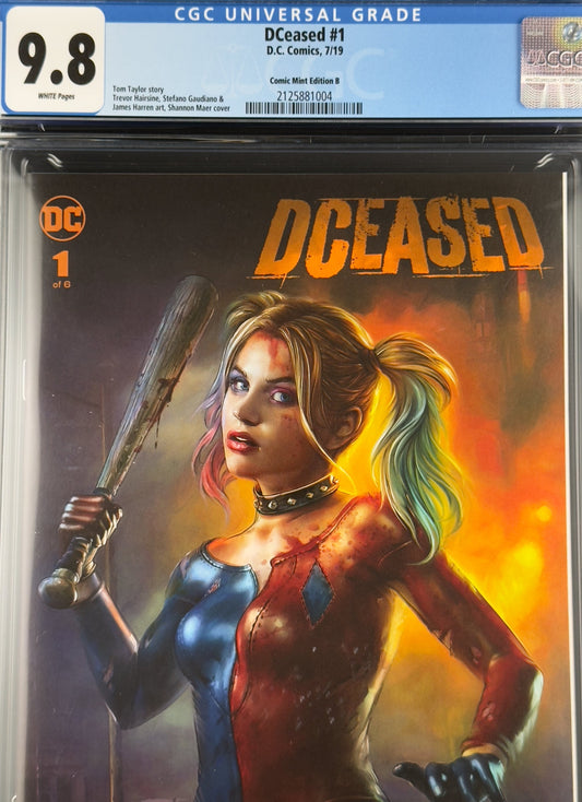 DCeased #1 (2019) CGC 9.8 Shannon Maer Variant A