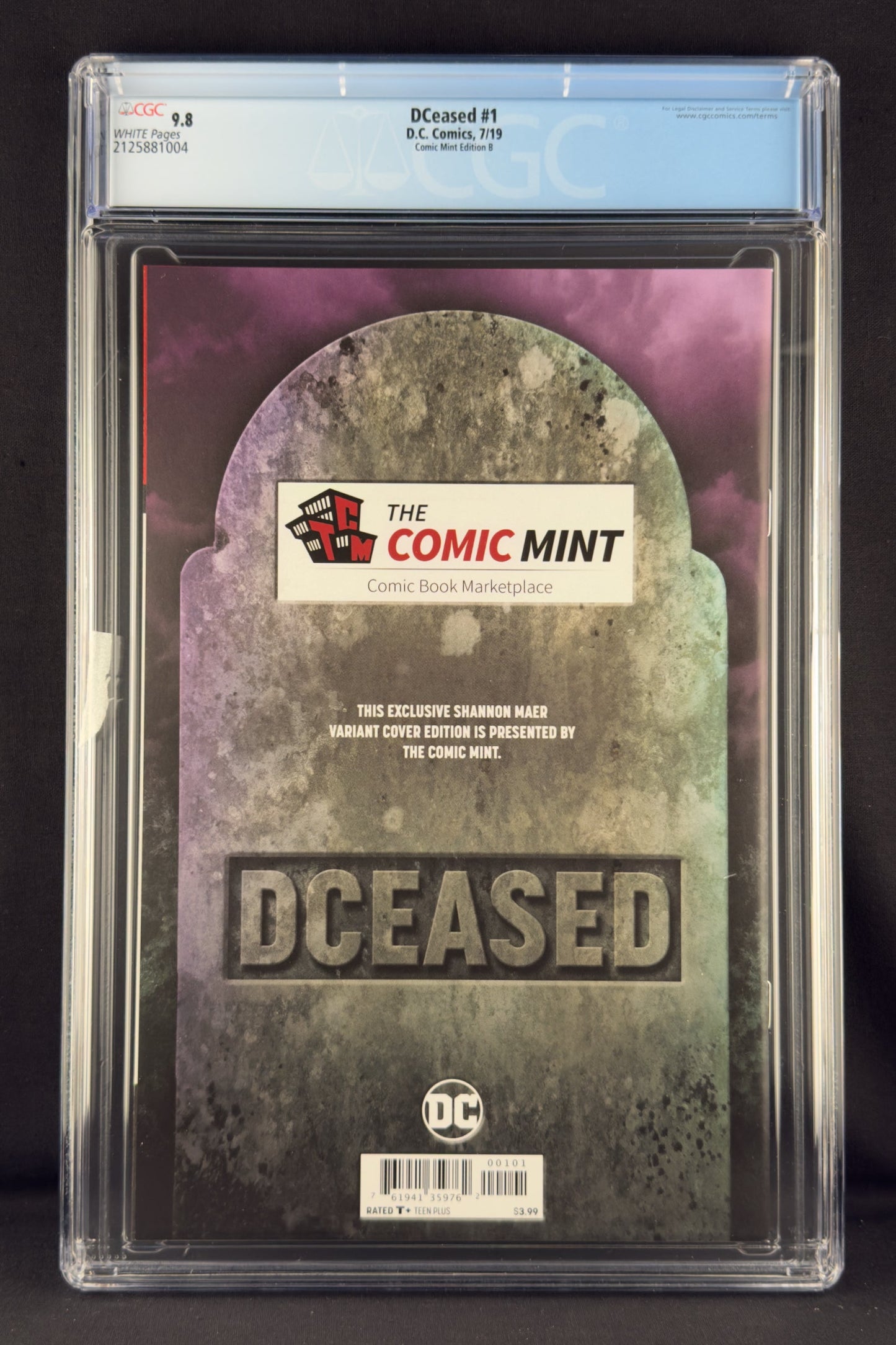 DCeased #1 (2019) CGC 9.8 Shannon Maer Variant A
