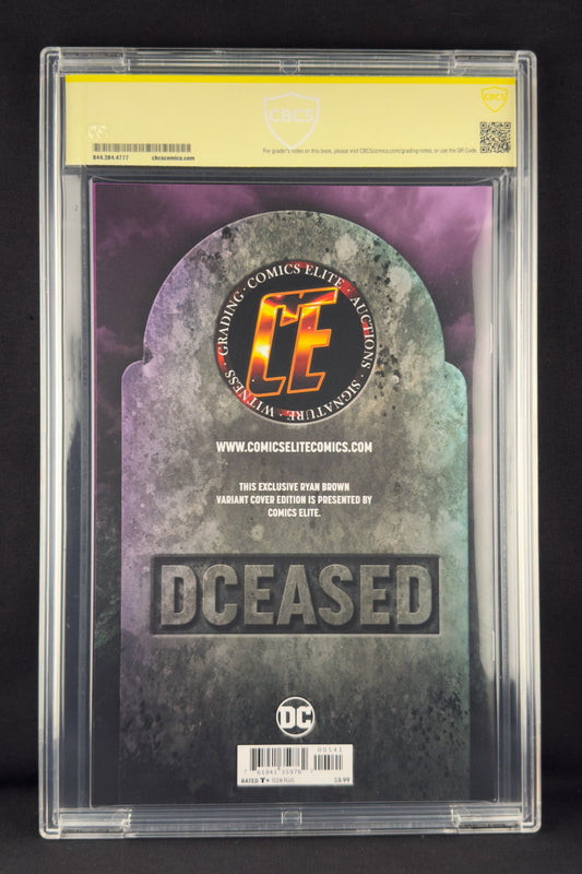 DCeased #5 (2019) CBCS 9.8 SS Ryan Brown Variant A Ltd 3000