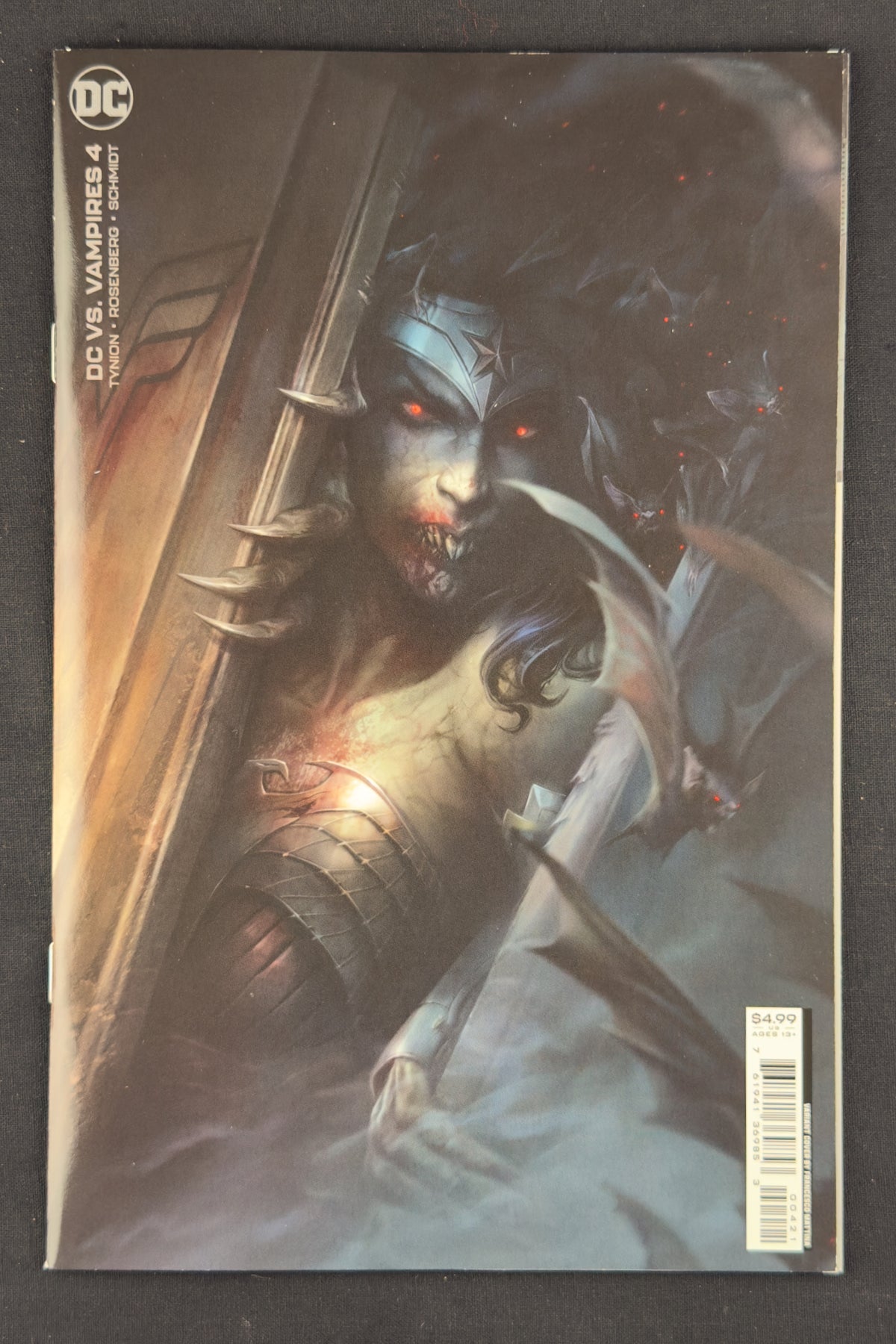 DC vs Vampires #4 (2022) Francesco Mattina Variant B NM+