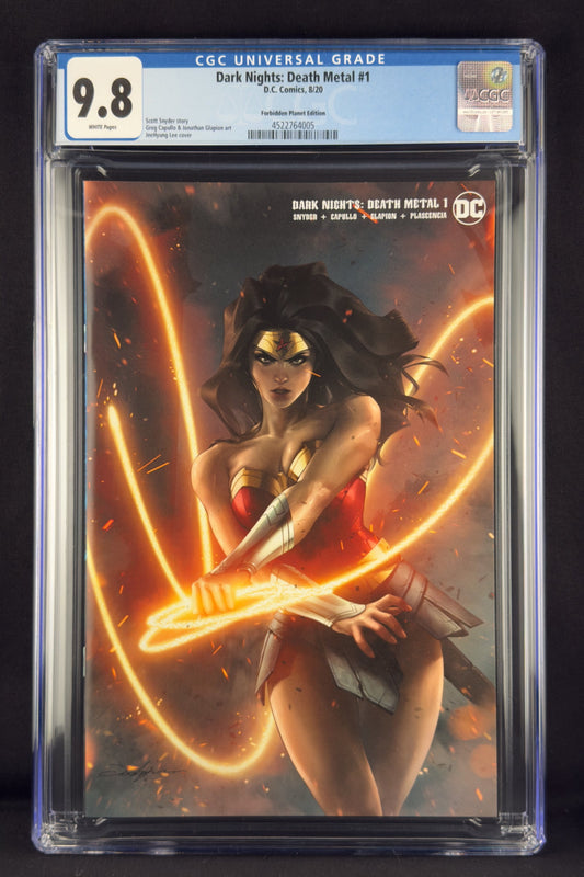 Dark Nights: Death Metal #1 (2020) CGC 9.8 Jeehyung Lee Variant Ltd 1500