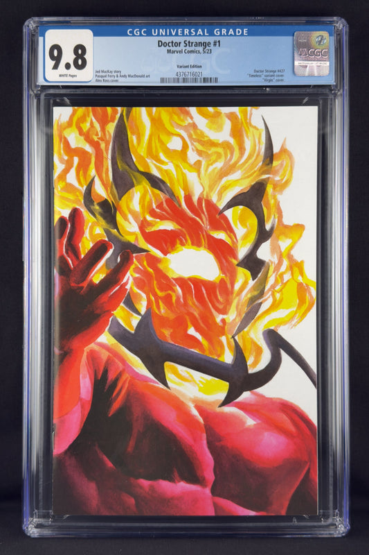 Doctor Strange #1 (2023) CGC 9.8 Alex Ross Timeless Virgin Variant