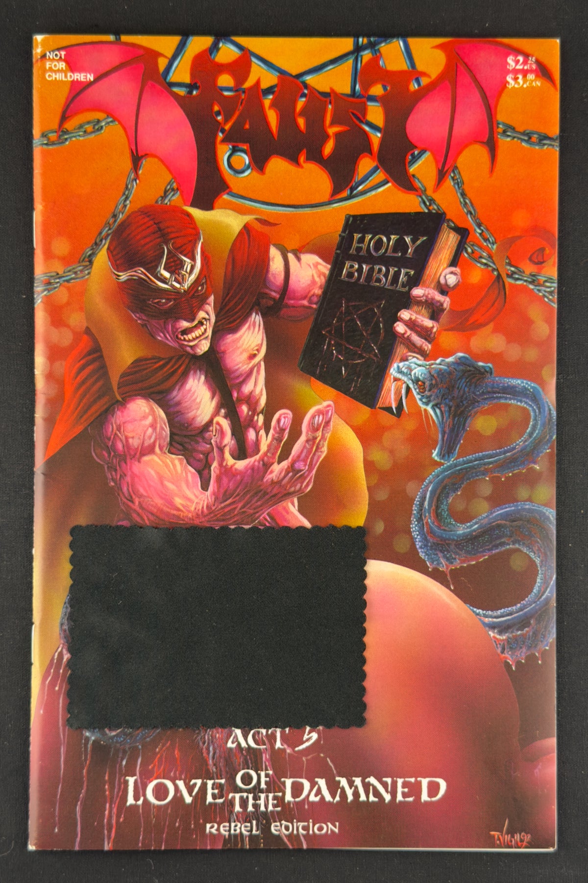 Faust Love of the Damned #1-6 Rebel Edition Quinn Vigil Set (1991-93)