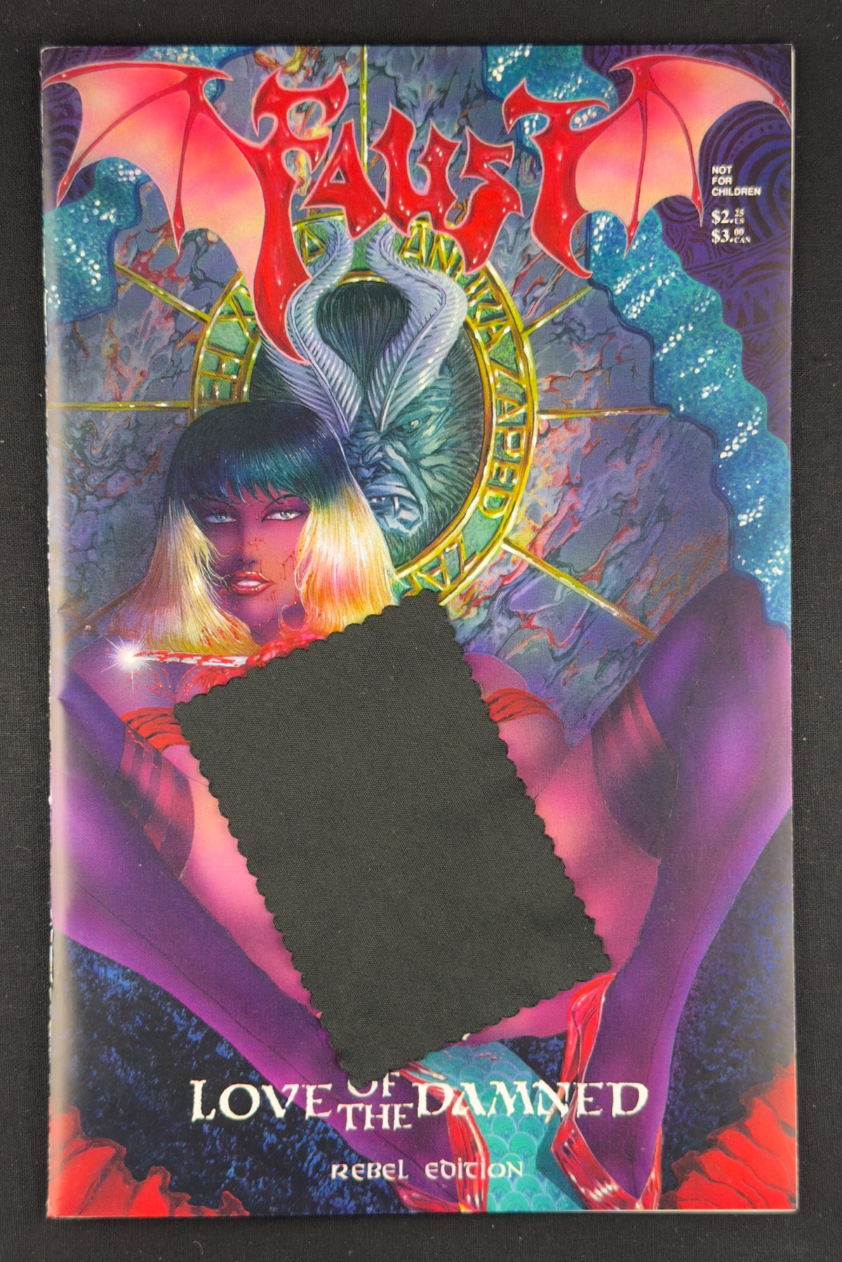 Faust Love of the Damned #1-6 Rebel Edition Quinn Vigil Set (1991-93)
