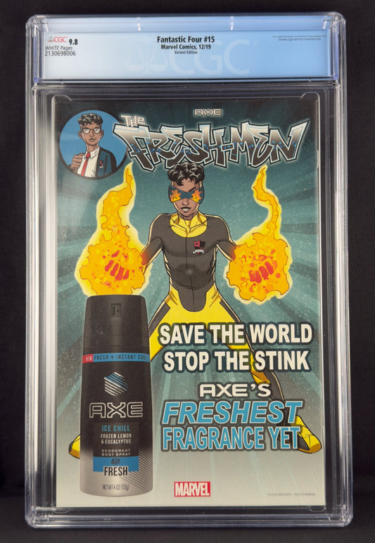 Fantastic Four #15 (2019) CGC 9.8 J. Scott Campbell Amazing Mary Jane Variant