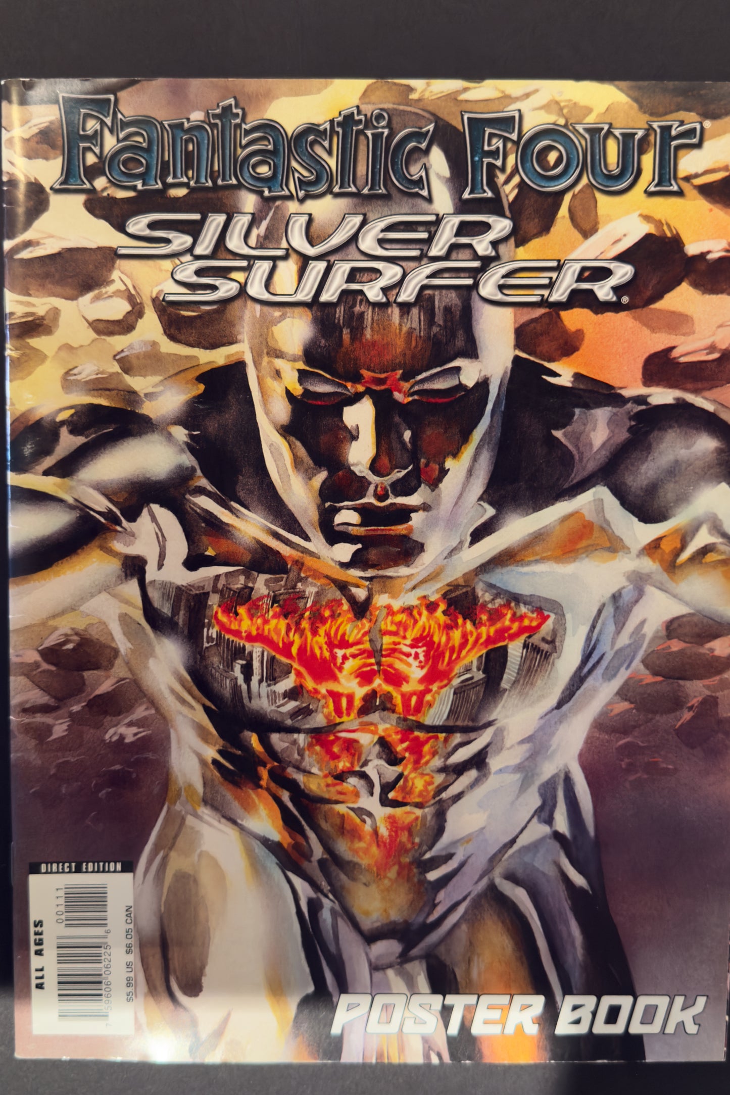 Fantastic Four Silver Surfer Poster Book (2007). Alex Ross Cover.