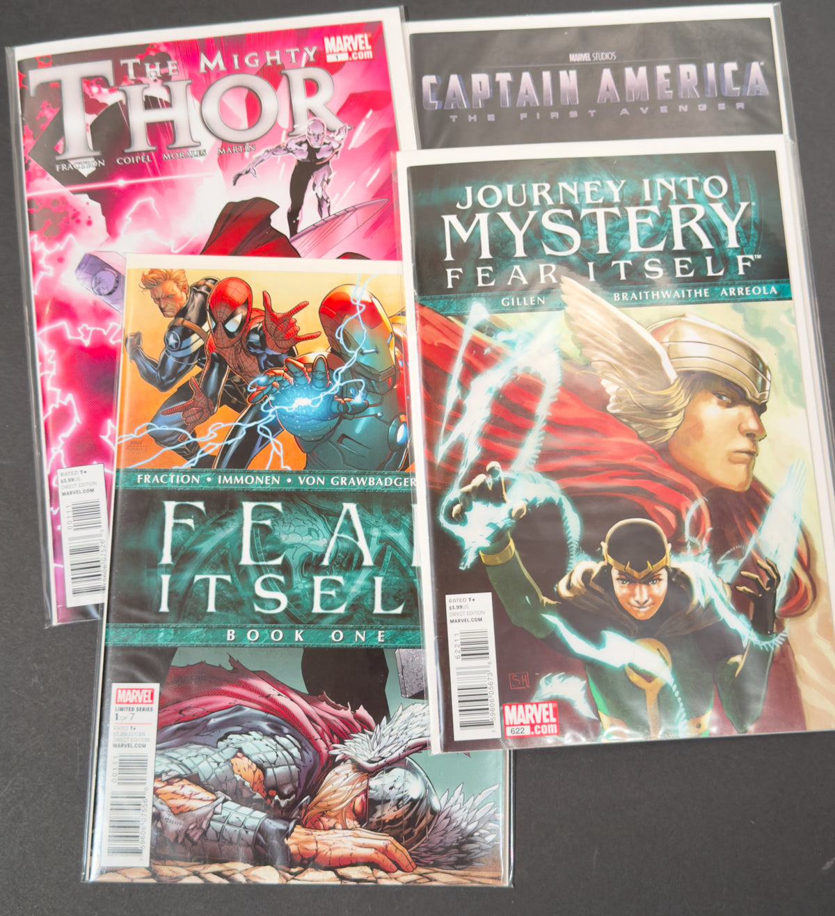 Marvel Fear Itself 47-Comic Lot | Complete #1–7 Series, Thor, Loki & More NM- to NM+