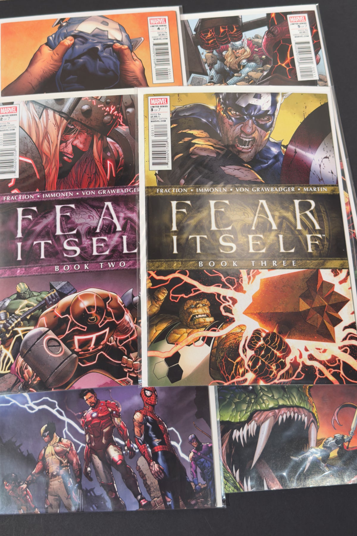 Marvel Fear Itself 47-Comic Lot | Complete #1–7 Series, Thor, Loki & More NM- to NM+