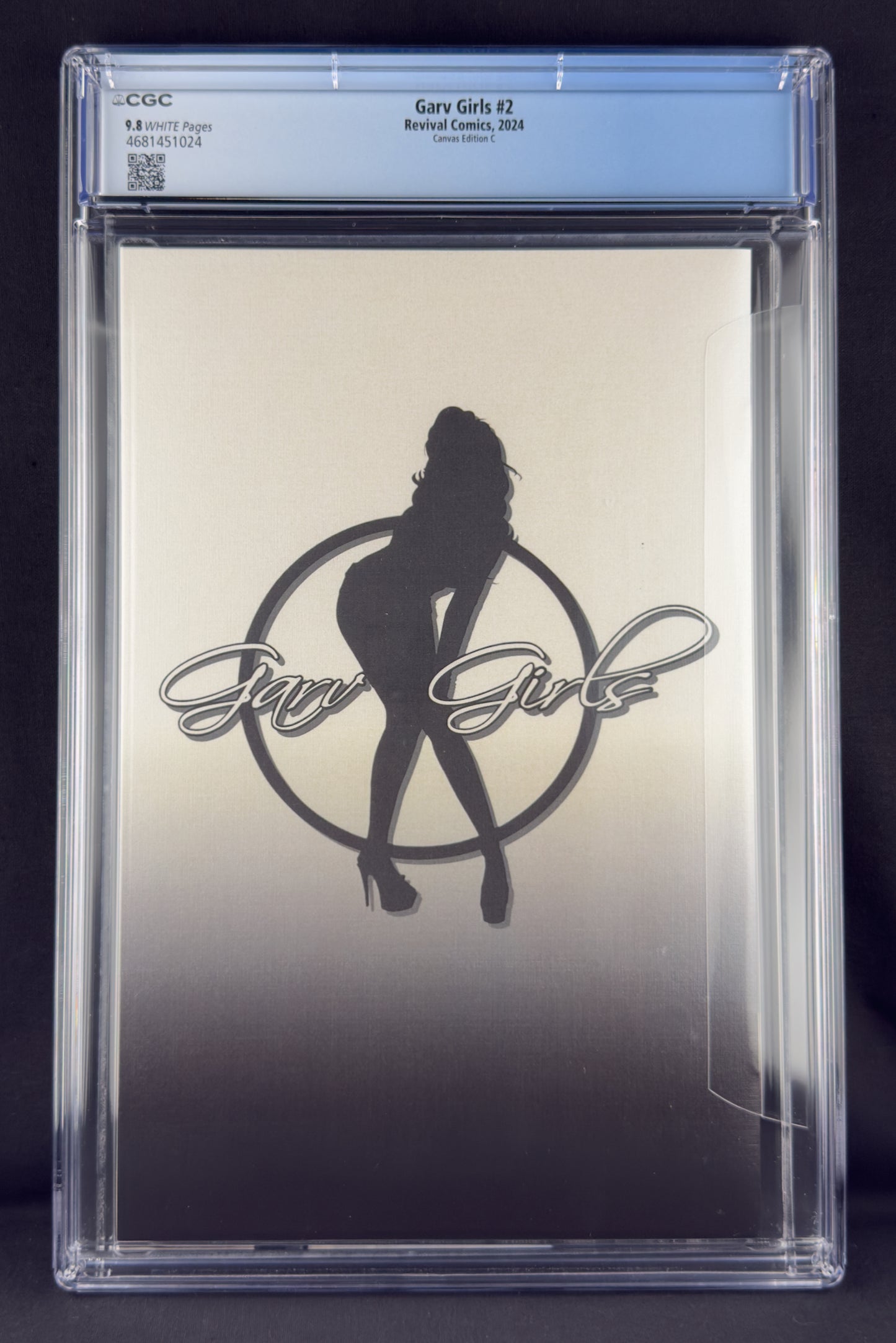 Garv Girls #2 (2024) CGC 9.8 Keith Garvey Pearl Linen Power Cover C
