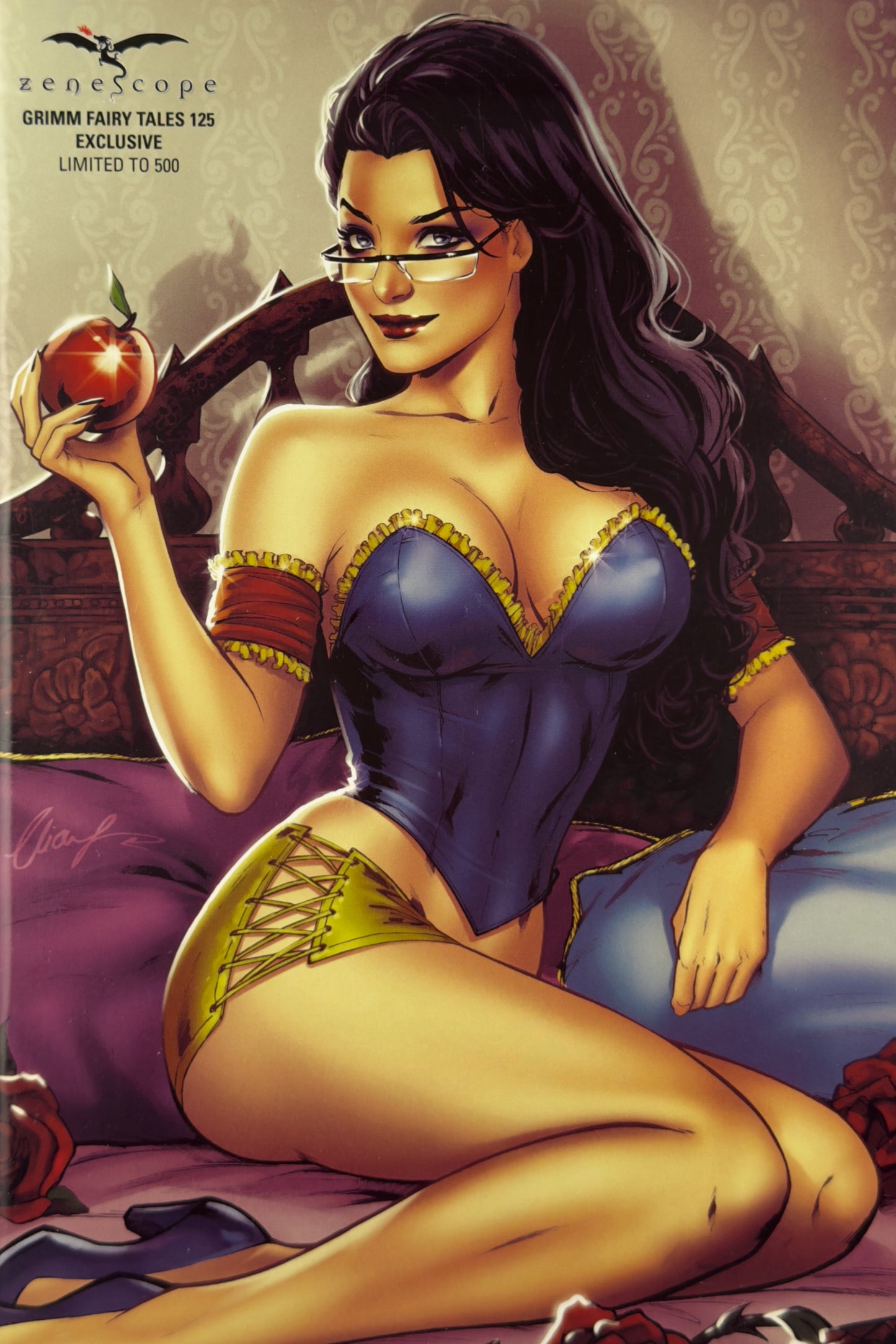 Grimm Fairy Tales #125 (2016) CGC 9.8 Elias Chatzoudis Variant Ltd 500