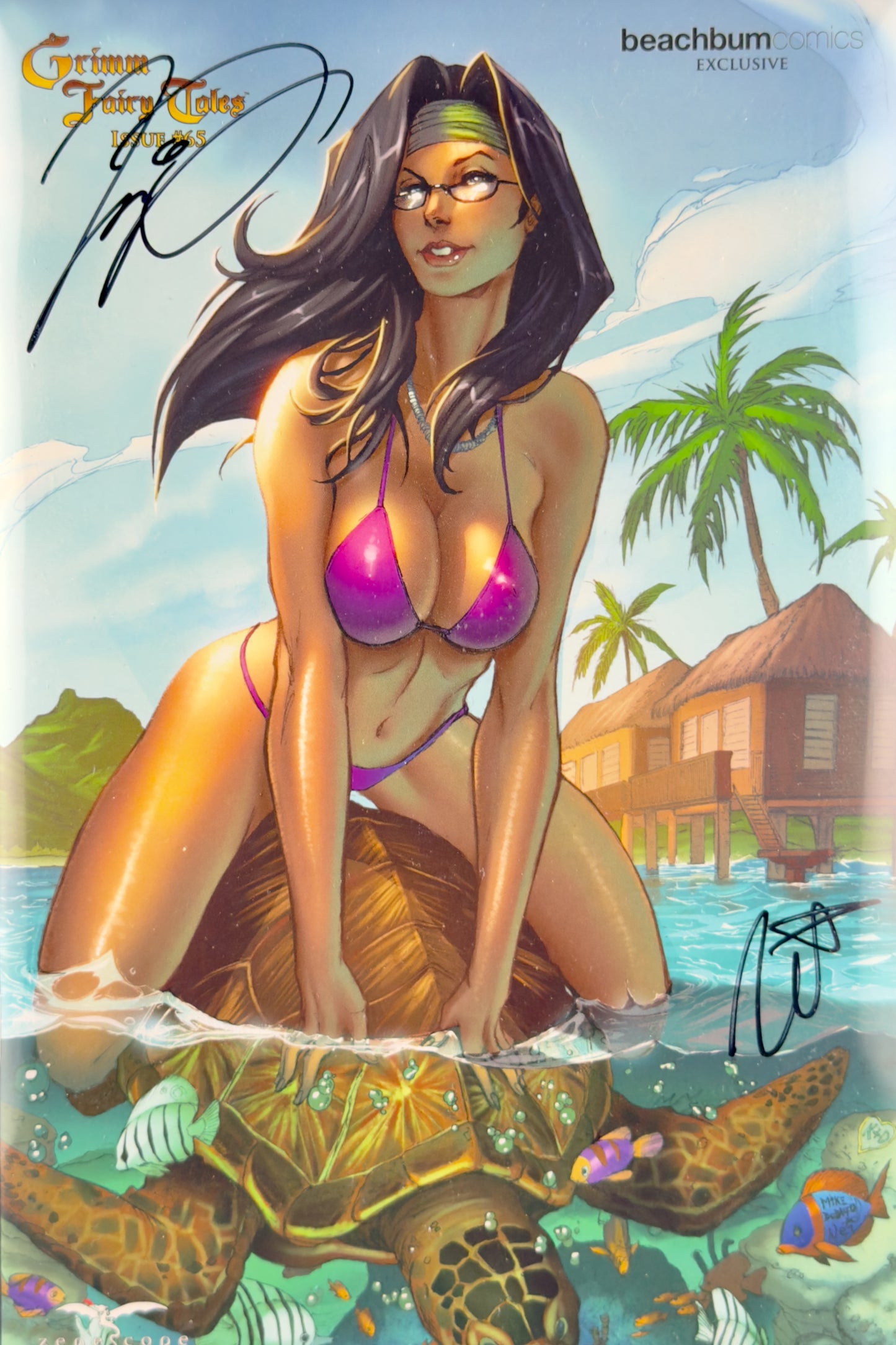 Grimm Fairy Tales #65 (2011) CGC 9.8 SS Mike DeBalfo & Nei Ruffino Ltd 500