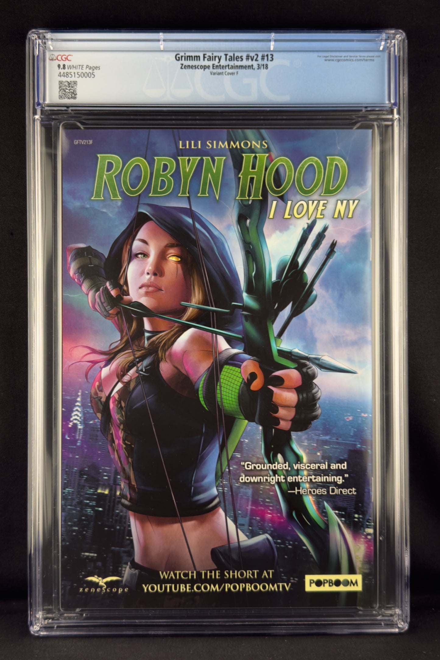 Grimm Fairy Tales (Vol. 2) #13 (2018) CGC 9.8 Paul Green Variant F Ltd 75