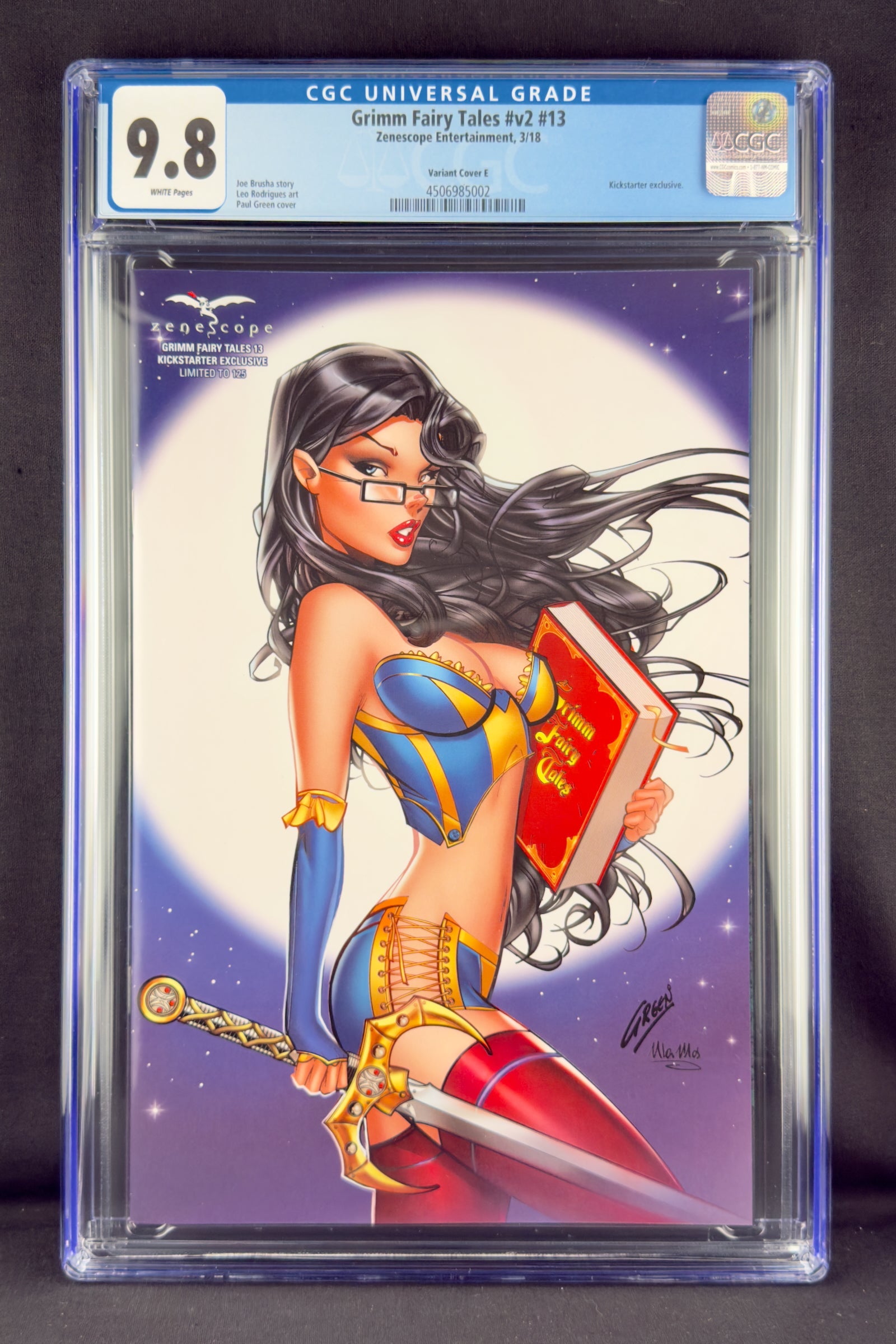 Grimm Fairy Tales (Vol. 2) #13 (2018) CGC 9.8 Paul Green Variant E. Sela