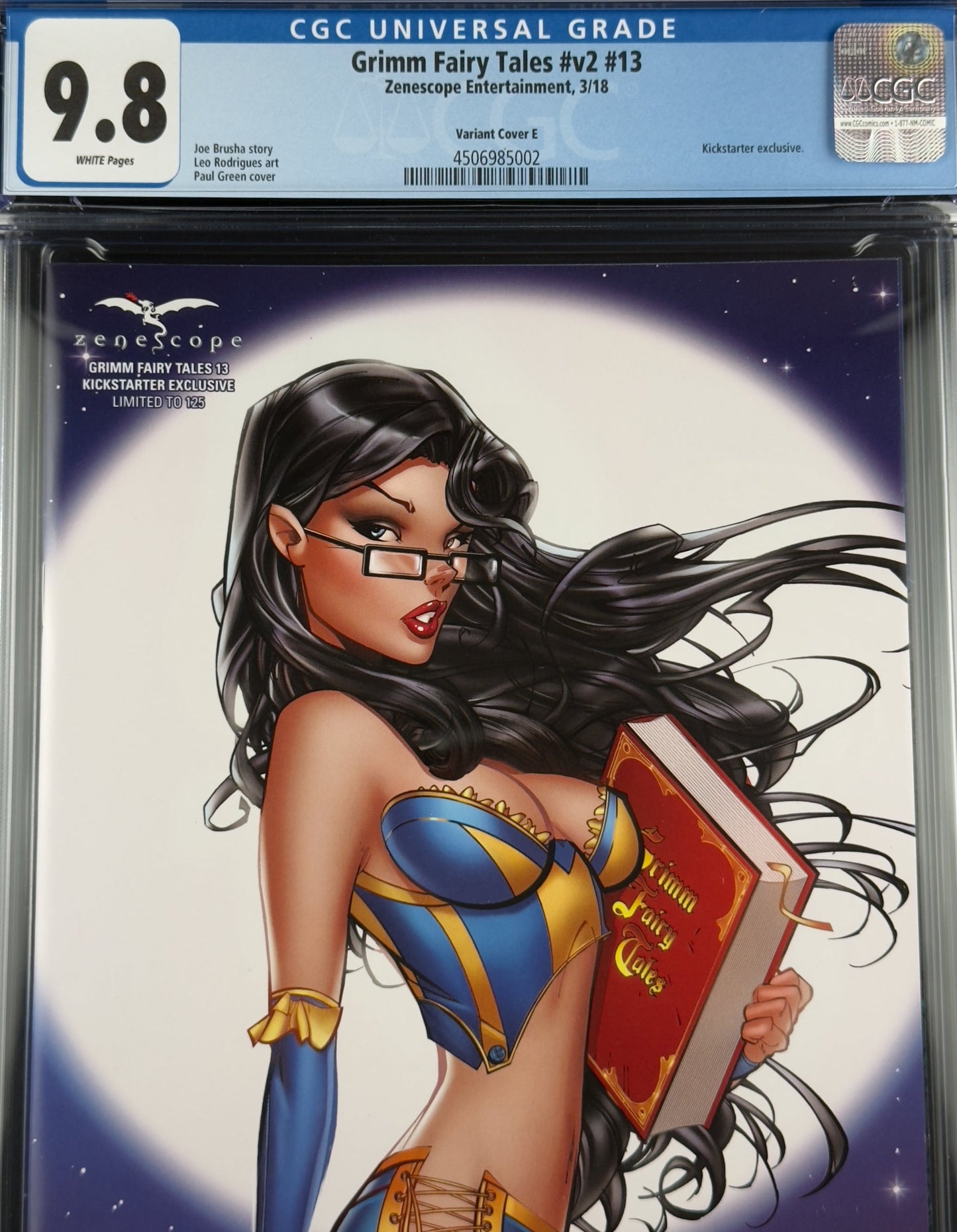 Grimm Fairy Tales (Vol. 2) #13 (2018) CGC 9.8 Paul Green Variant E Ltd 125