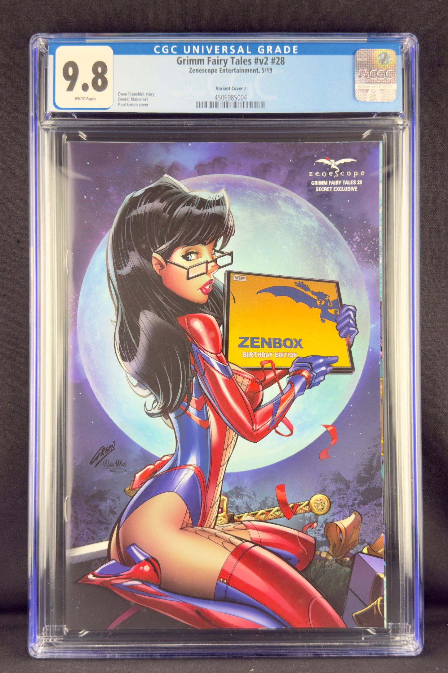 Grimm Fairy Tales (Vol. 2) #28 (2019) CGC 9.8 Paul Green Variant J