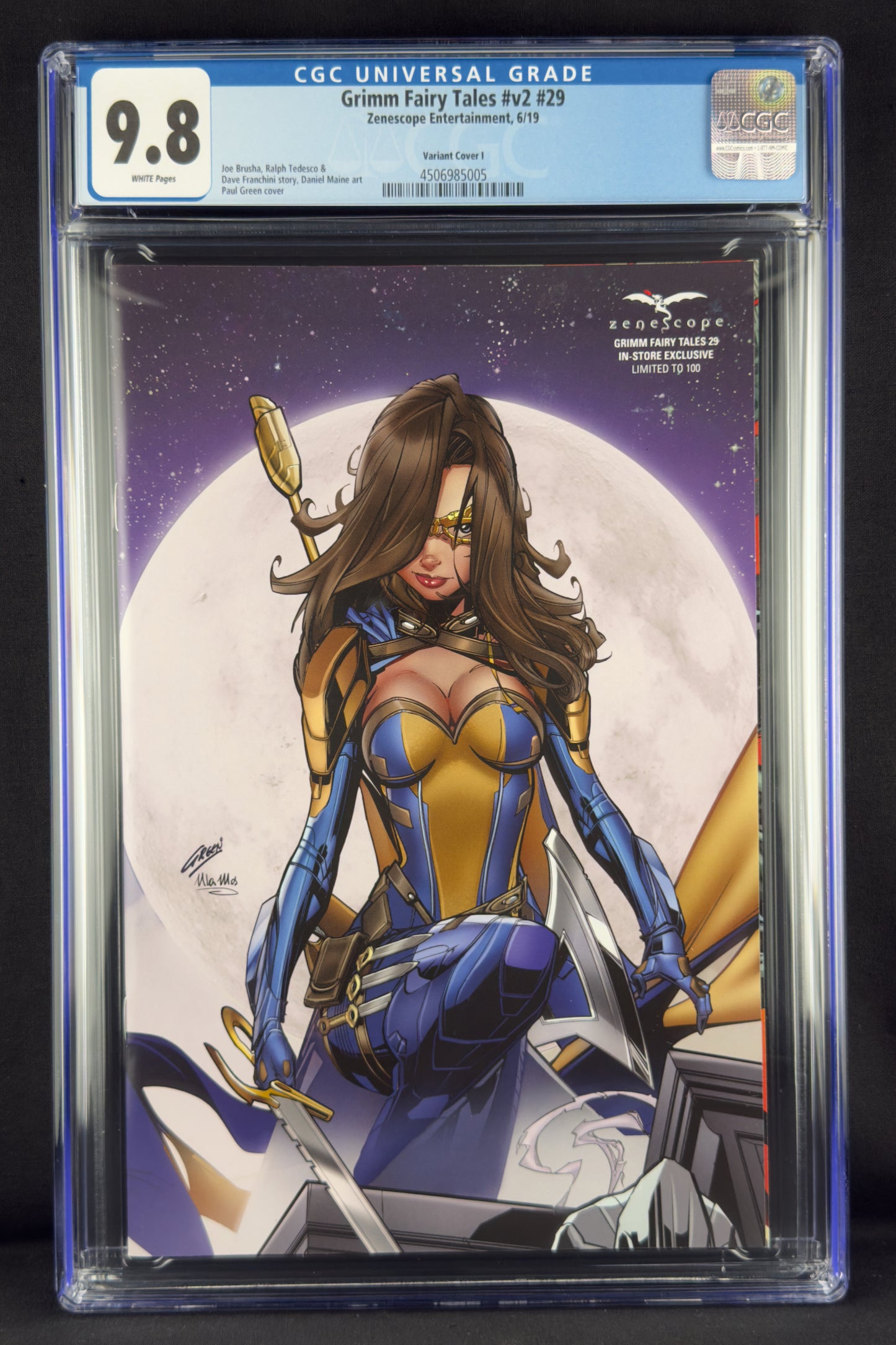 Grimm Fairy Tales (Vol. 2) #29 (2019) CGC 9.8 Paul Green Variant I.
