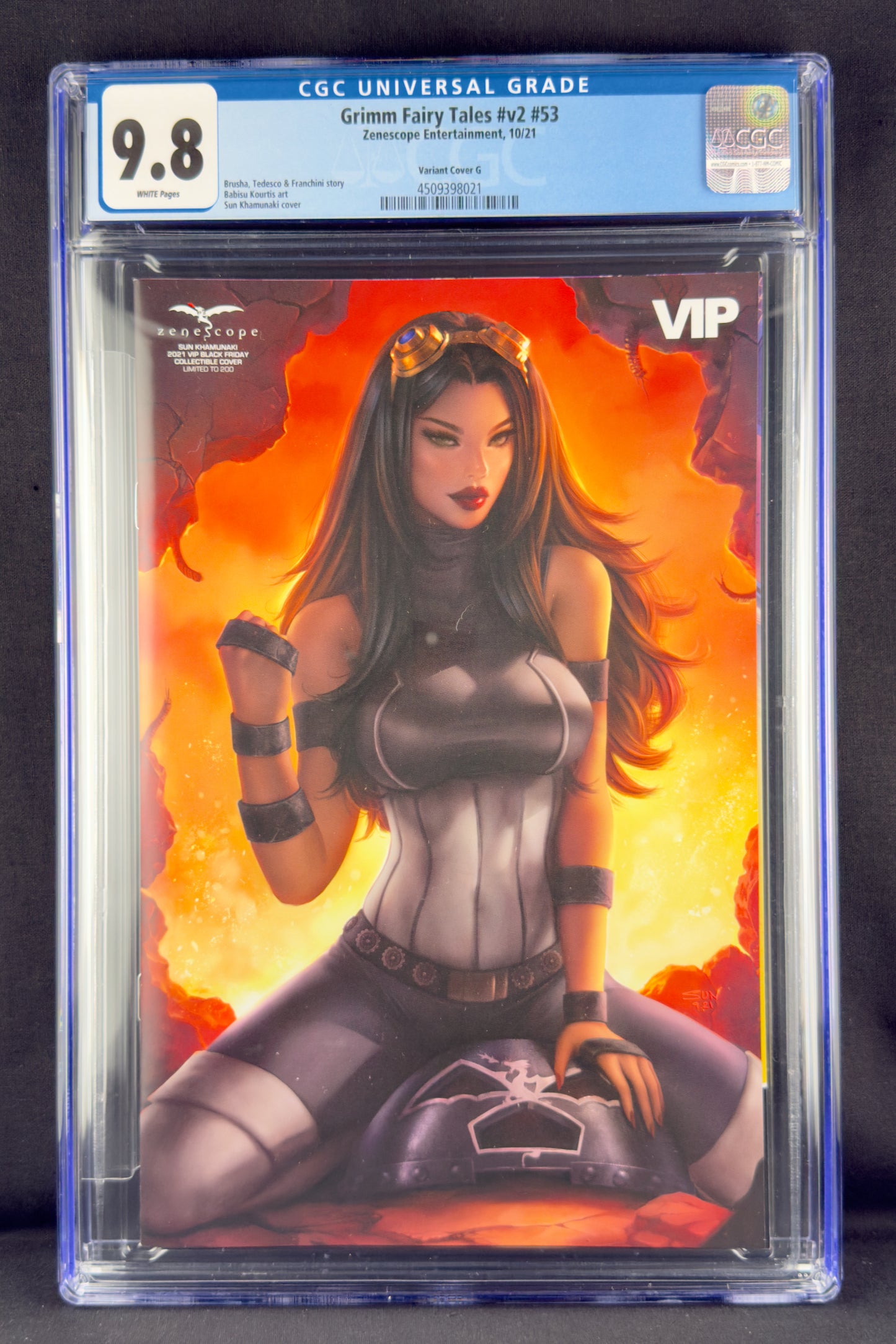 Grimm Fairy Tales (Vol. 2) #53 (2021) CGC 9.8 Sun Khamunaki Variant G.