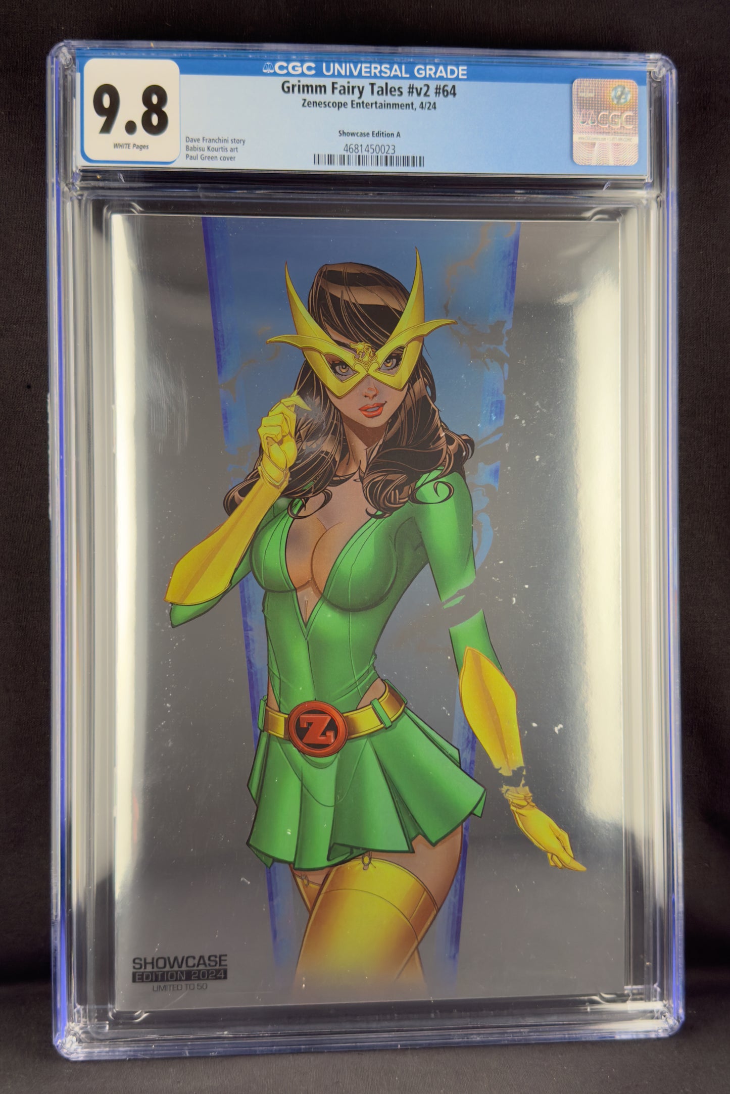 Grimm Fairy Tales (Vol. 2) #64 (2024) CGC 9.8 Paul Green Silver Showcase Edition A Ltd 50