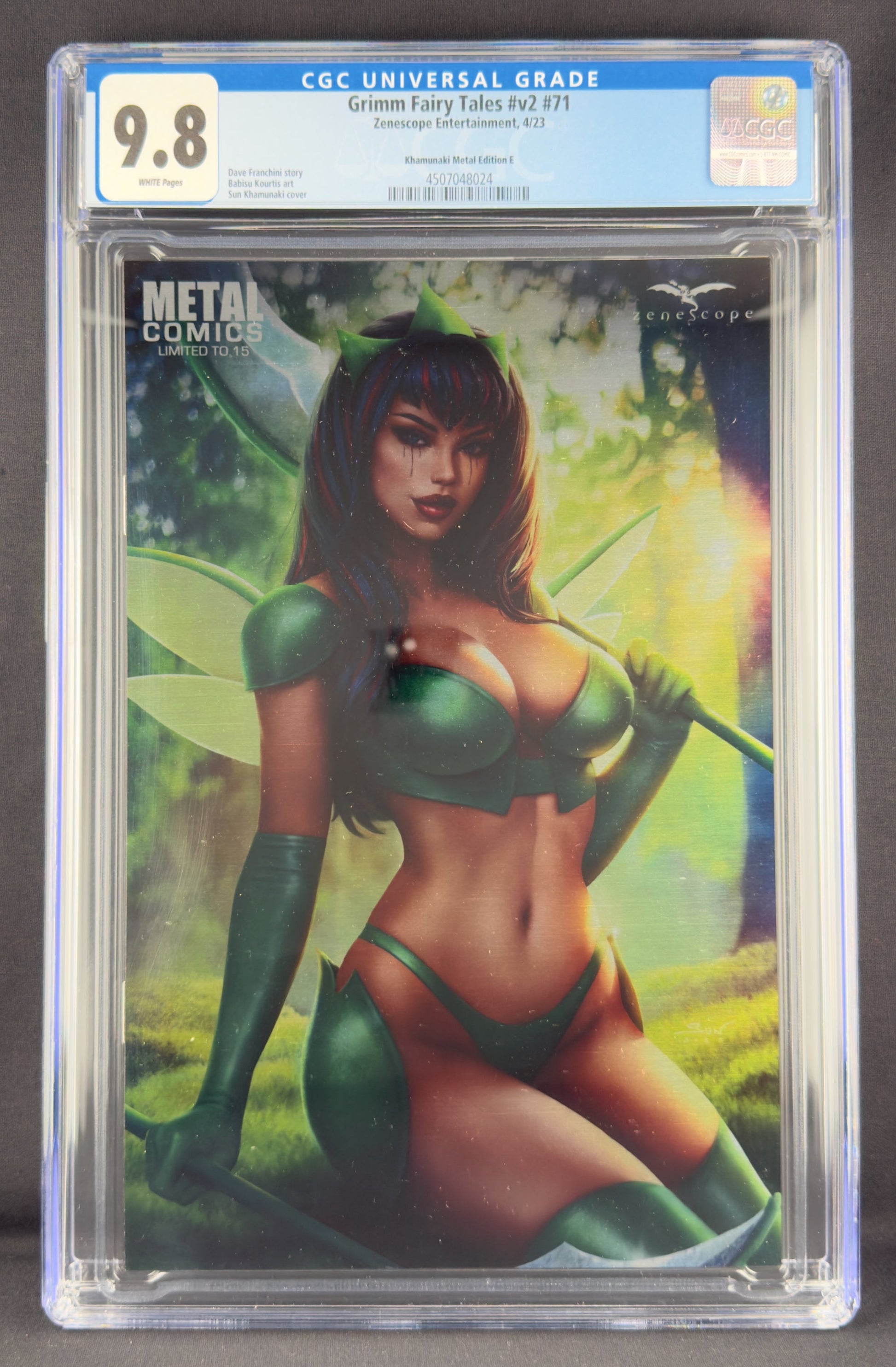 Grimm Fairy Tales (Vol. 2) #71 (2023) CGC 9.8 Sun Khamunaki Metal Ltd 15