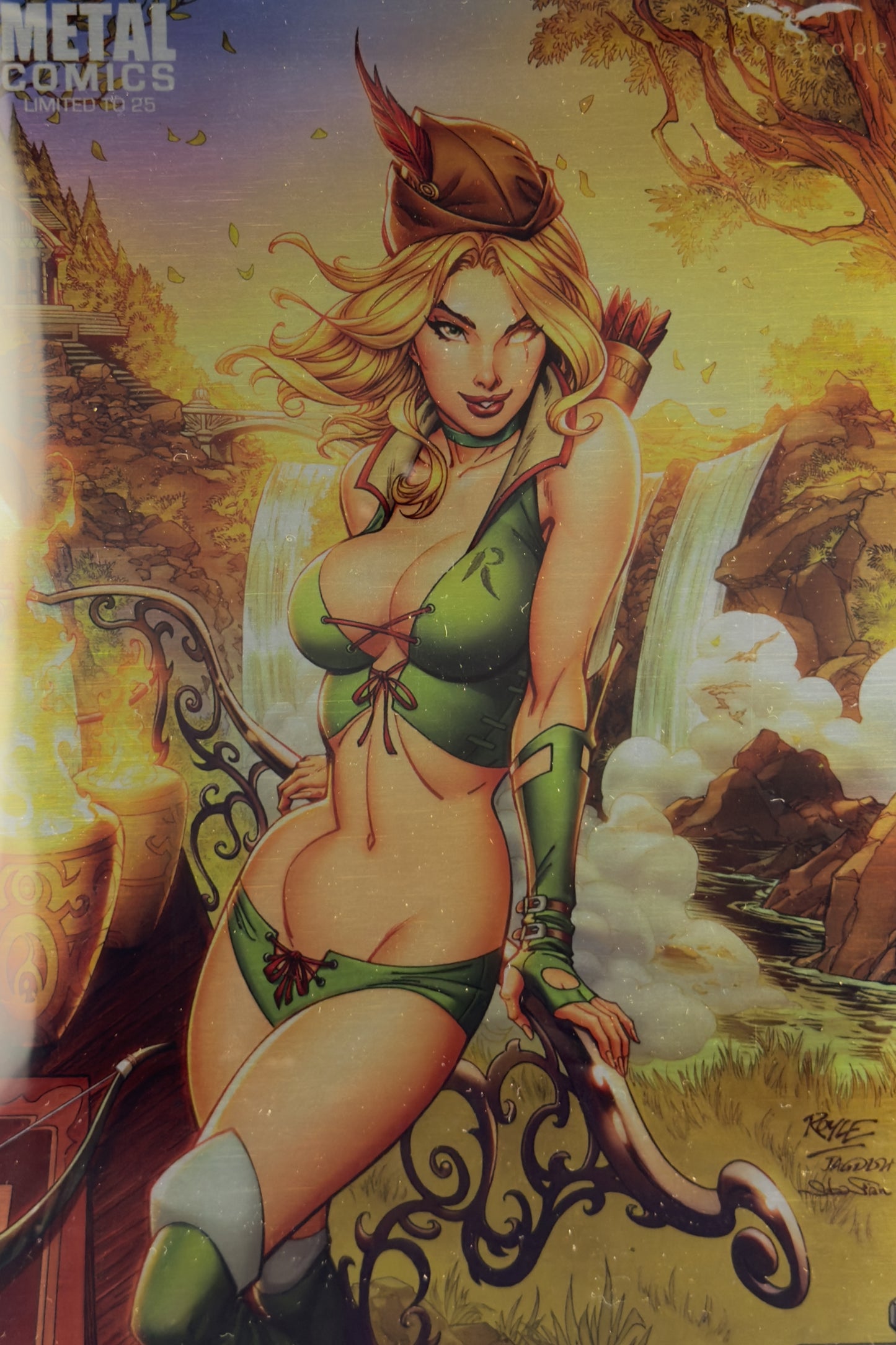 Grimm Fairy Tales (Vol. 2) #73 (2023) CGC 9.9 John Royle Metal Variant Ltd 25
