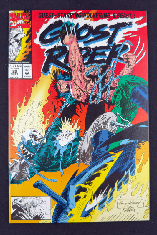 Ghost Rider #29 (1992) - Wolverine Beast NM+