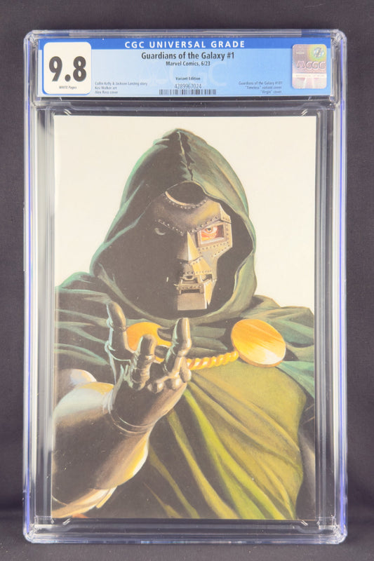 Guardians of the Galaxy #1 (2023) CGC 9.8 Alex Ross Timeless Virgin Variant