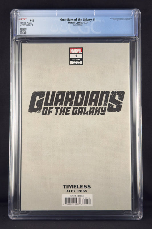 Guardians of the Galaxy #1 (2023) CGC 9.8 Alex Ross Timeless Virgin Variant