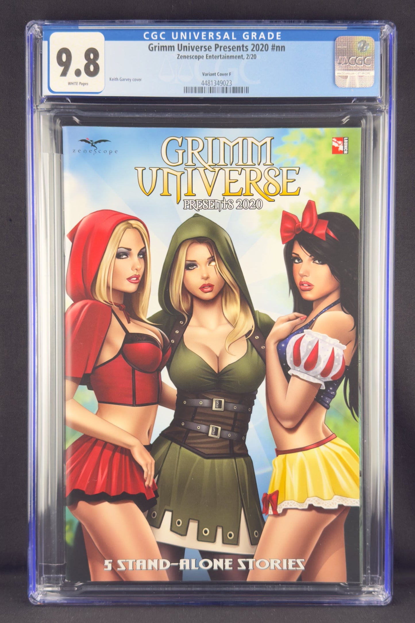 Grimm Universe Presents #nn (2020) CGC 9.8 Keith Garvey Variant F