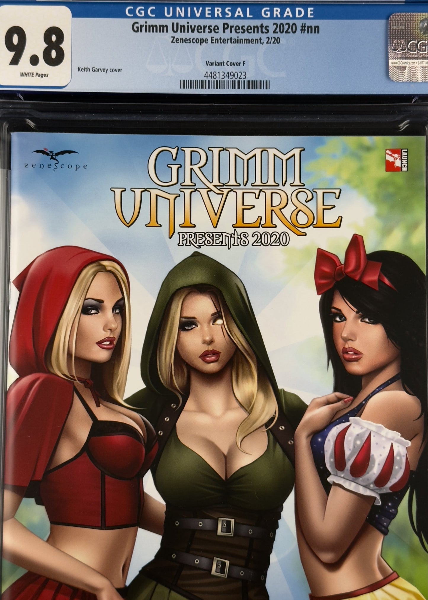 Grimm Universe Presents #nn (2020) CGC 9.8 Keith Garvey Variant F