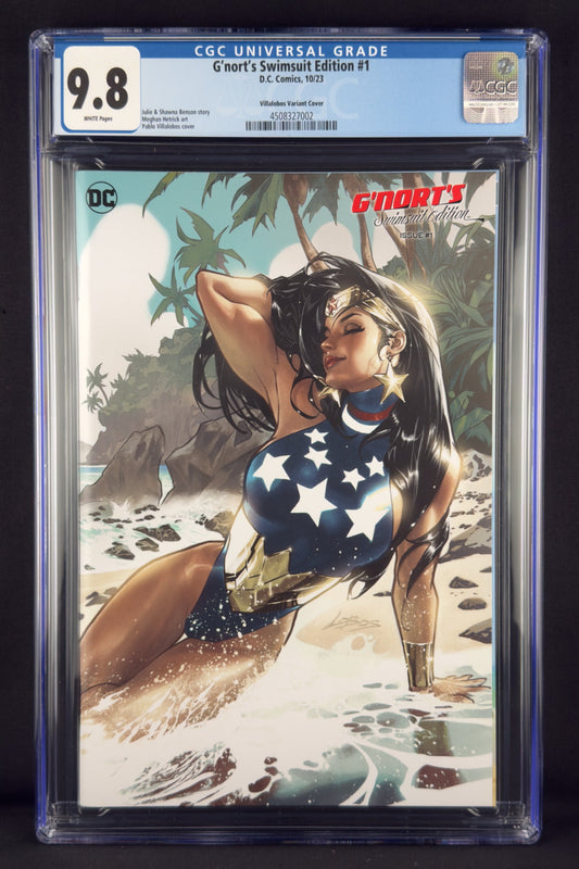 G'nort's Swimsuit Edition #1 (2023) CGC 9.8 Pablo Villalobos 1:25 Variant