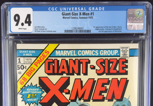 Giant-Size X-Men #1 (1975) CGC 9.4 - 1st app new X-Men