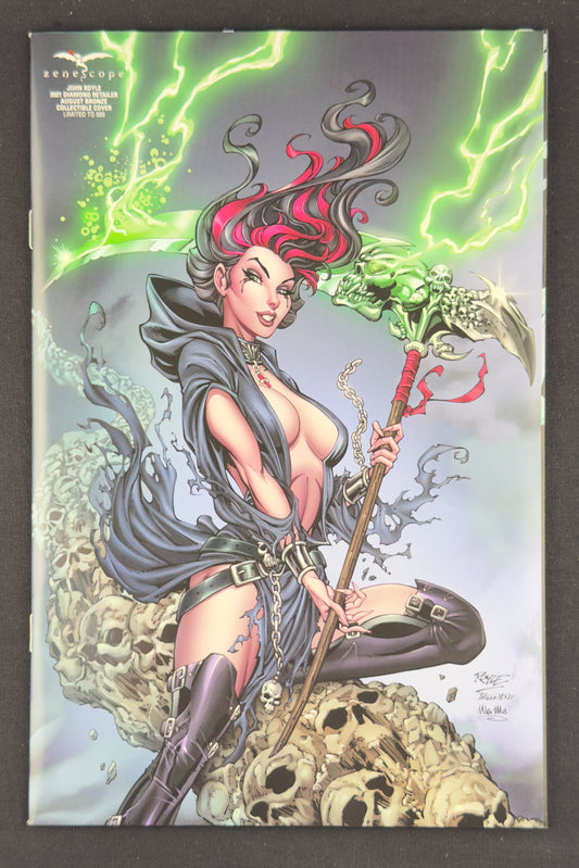 Grimm Universe: Zodiac vs Death Force (2021) John Royle Variant D Ltd 500 NM+