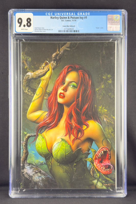 Harley Quinn & Poison Ivy #1 (2019) CGC 9.8 Shannon Maer Virgin Var B. Poison Ivy