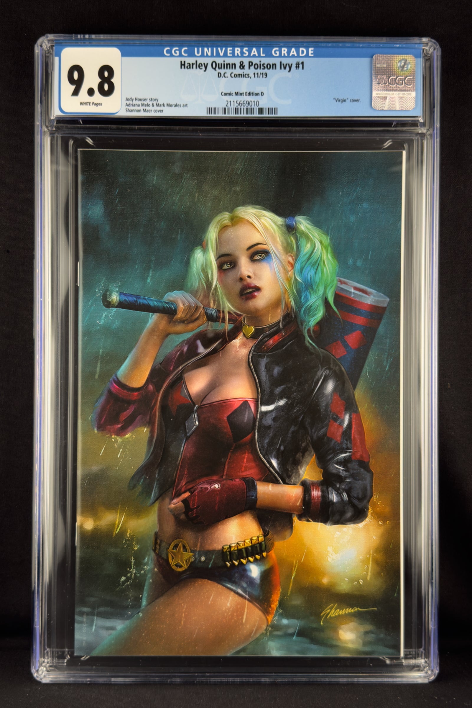 Harley Quinn & Poison Ivy #1 (2019) CGC 9.8 Shannon Maer Virgin Var D. Harley Quinn