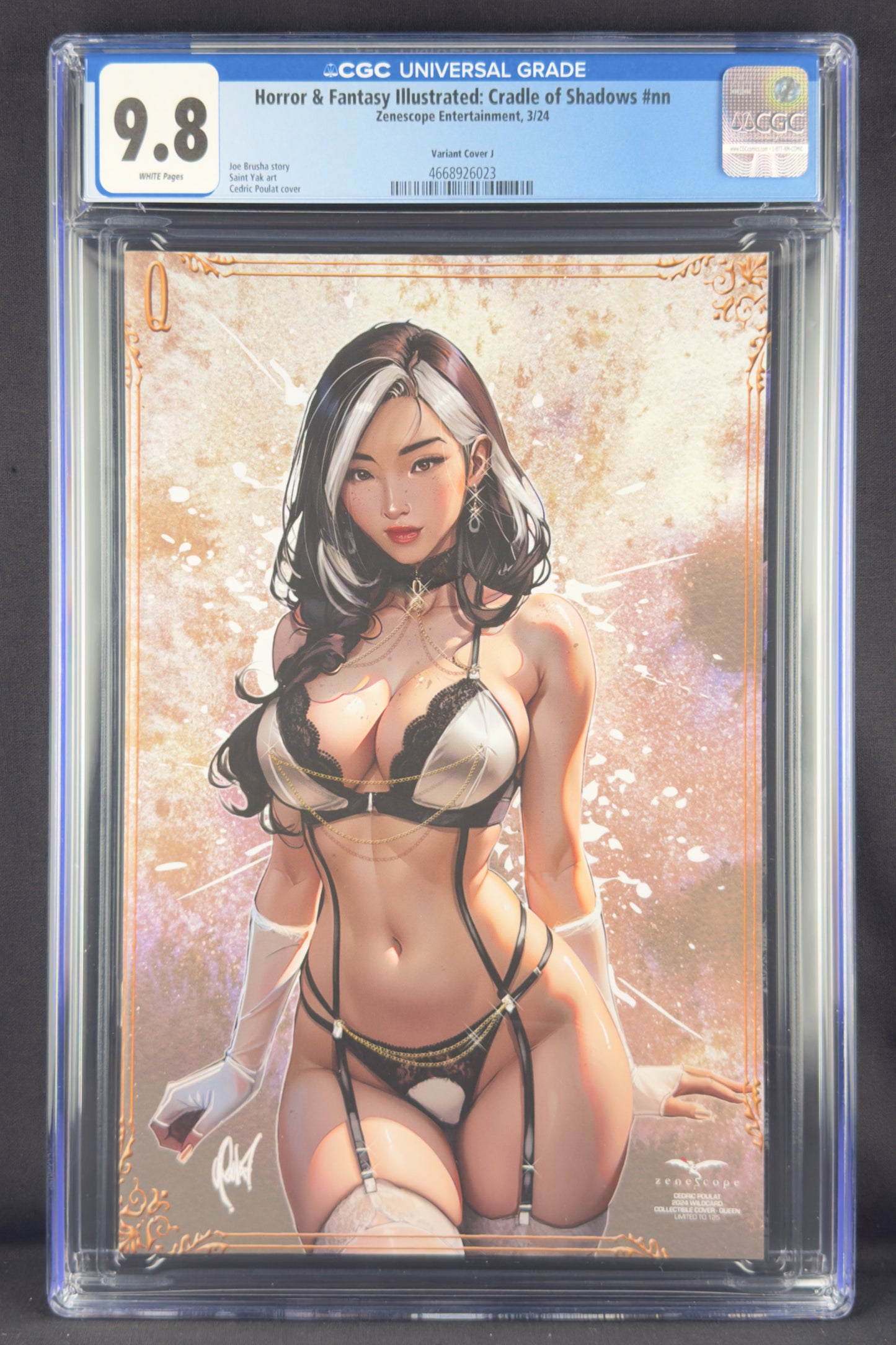 Horror & Fantasy Illustrated Cradle of Shadows (2024) CGC 9.8 Poulat.
