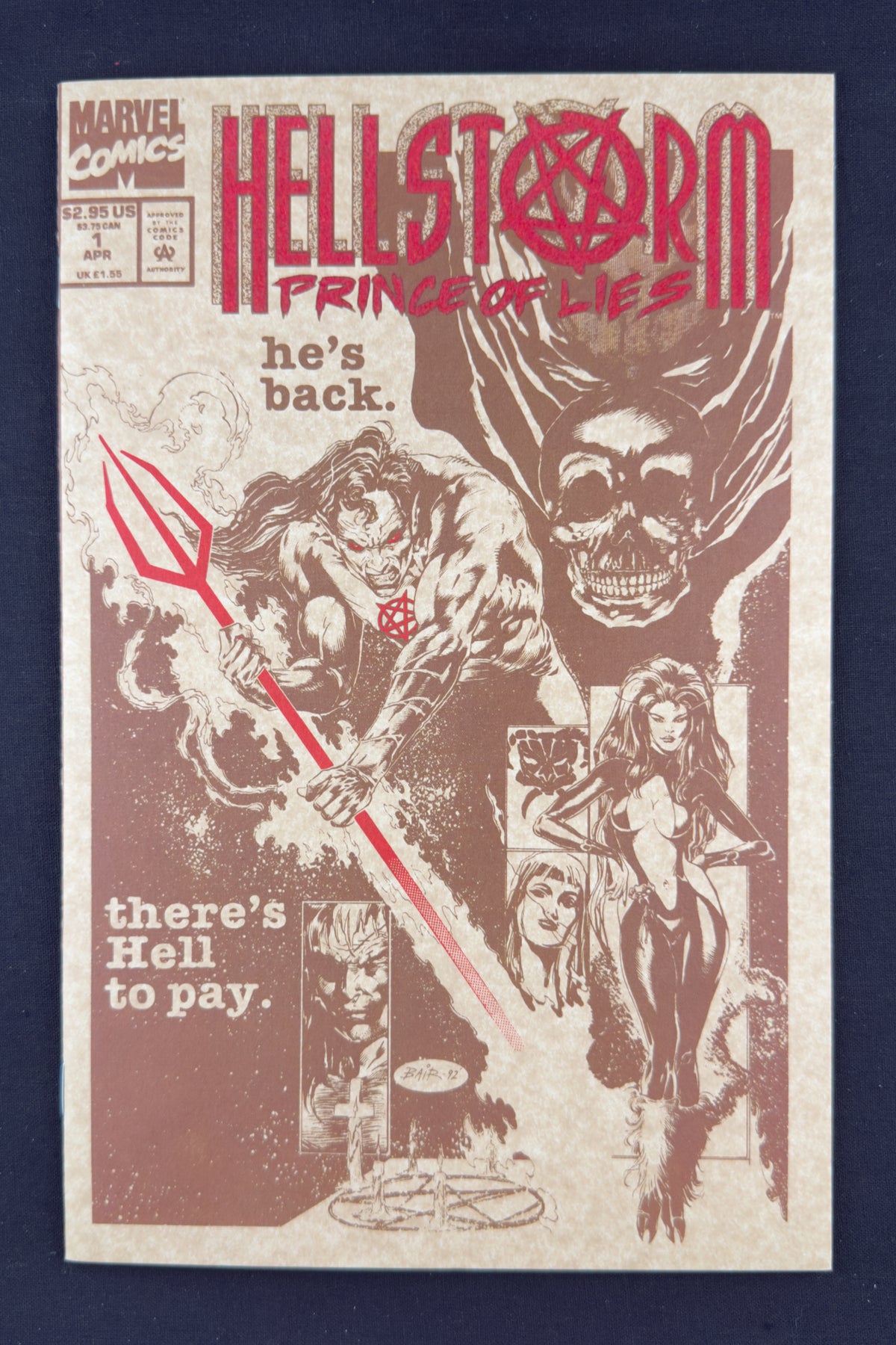 Hellstorm: Prince of Lies #1 (1993) - Son of Satan NM+