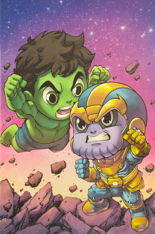 Immortal Hulk #21 (2019) CGC 9.8 Todd Nauck SDCC Virgin Variant - Baby Hulk vs Thanos