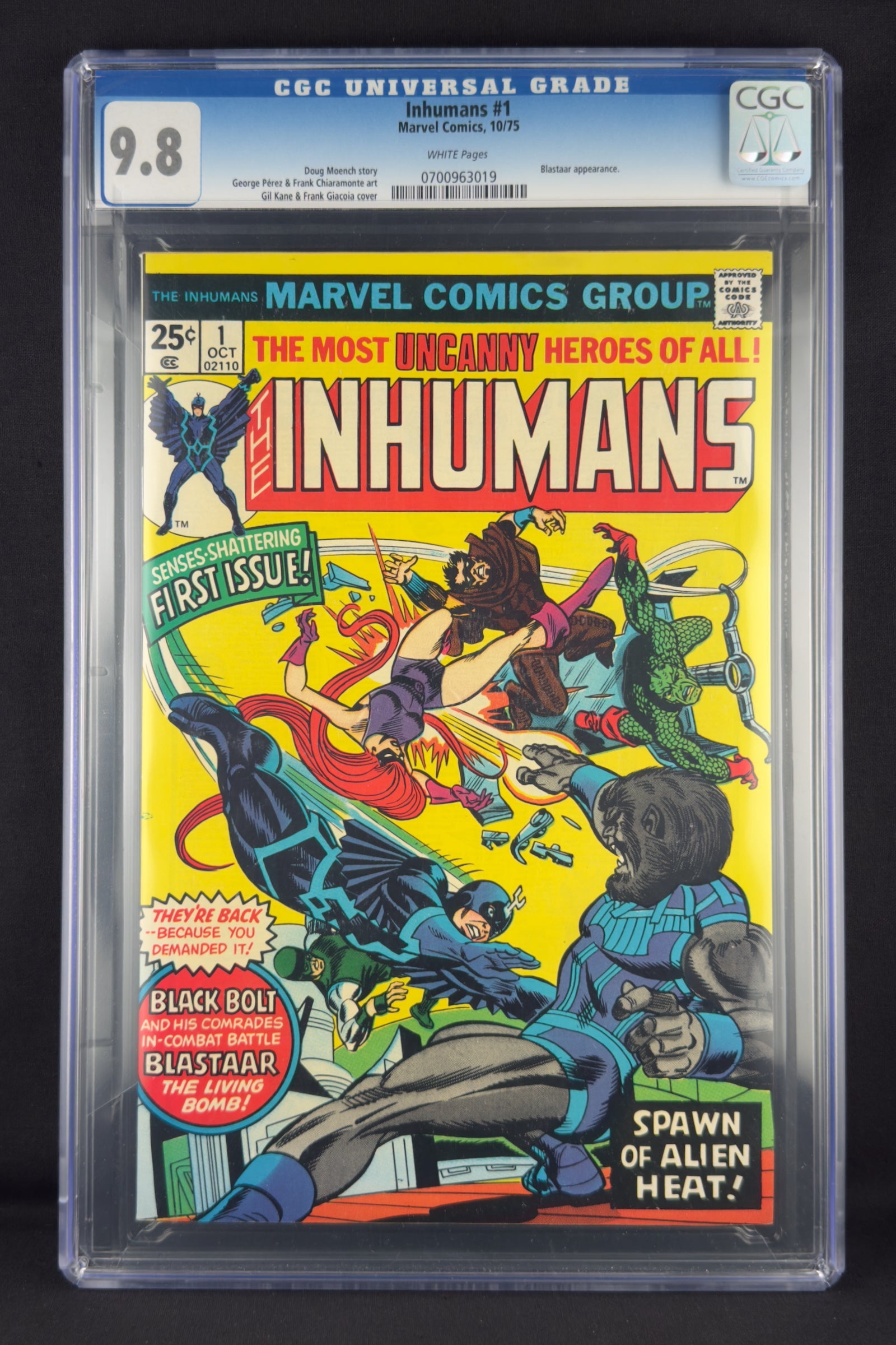 Inhumans #1 (1975) CGC 9.8