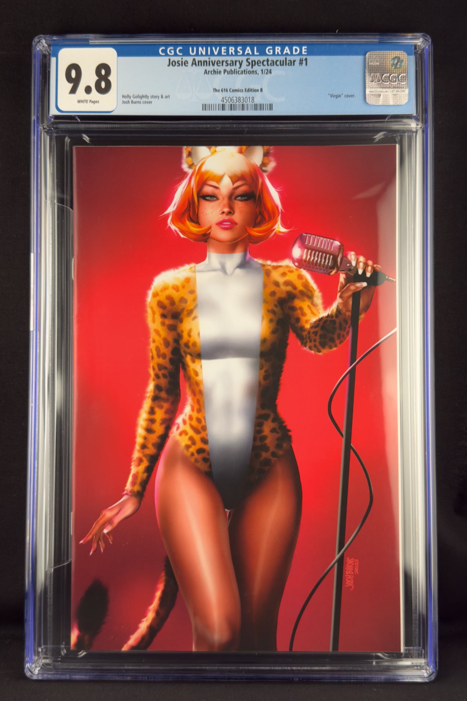 Josie Anniversary Spectacular #1 (2024) CGC 9.8 Josh Burns Virgin B