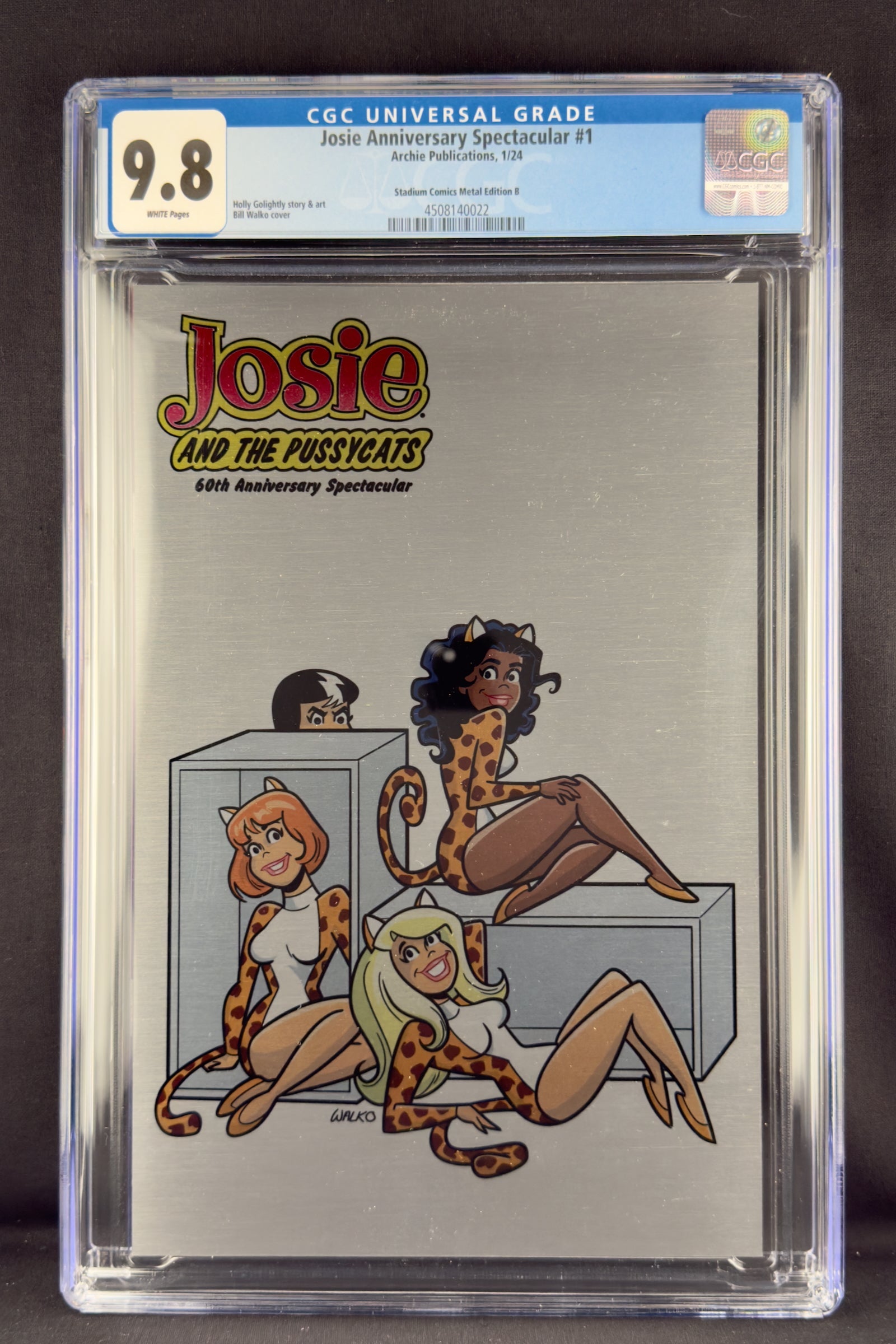 Josie Anniversary Spectacular #1 (2024) CGC 9.8 Bill Walko Metal Ltd 10