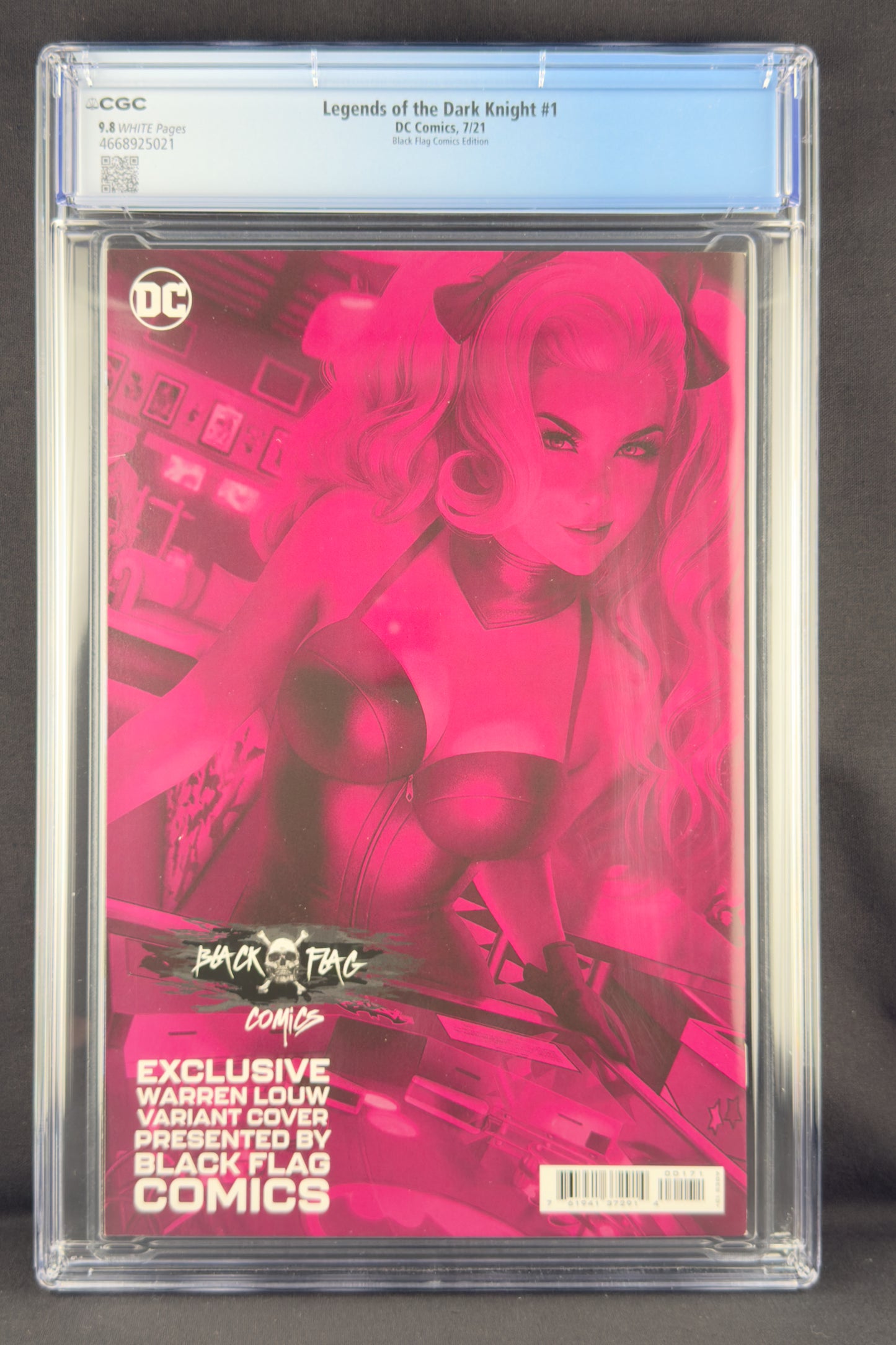 Legends of the Dark Knight #1 (2021) CGC 9.8 Warren Louw Variant Ltd 3000