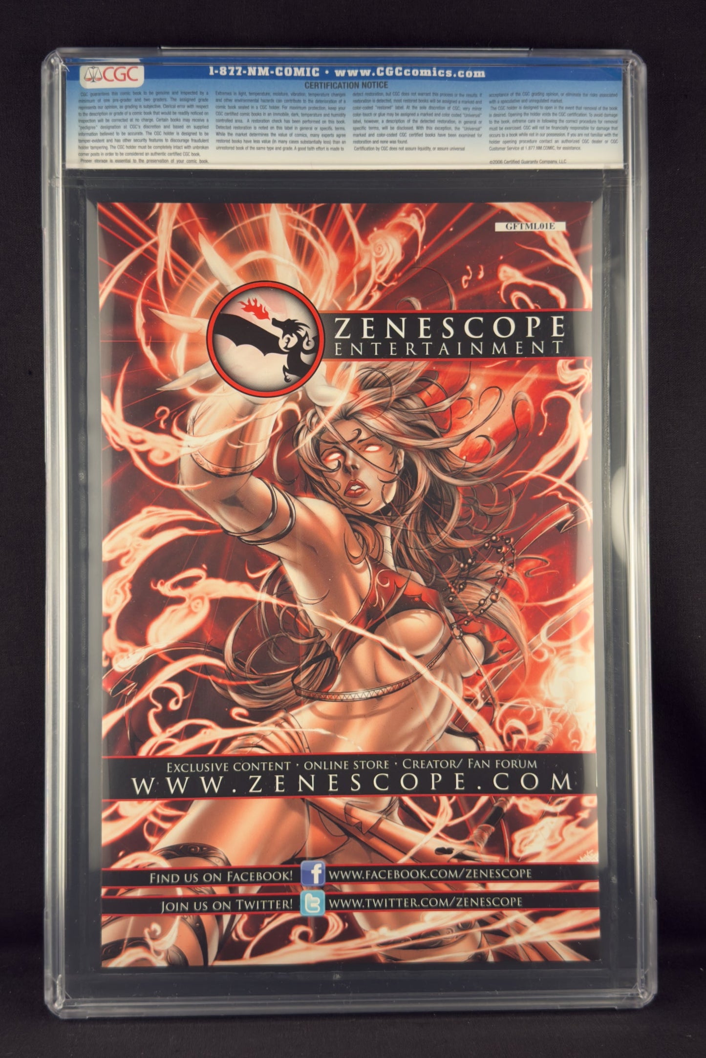 Myths & Legends #1 (2011) CGC 9.8 Jamie Tyndall Variant Ltd 250