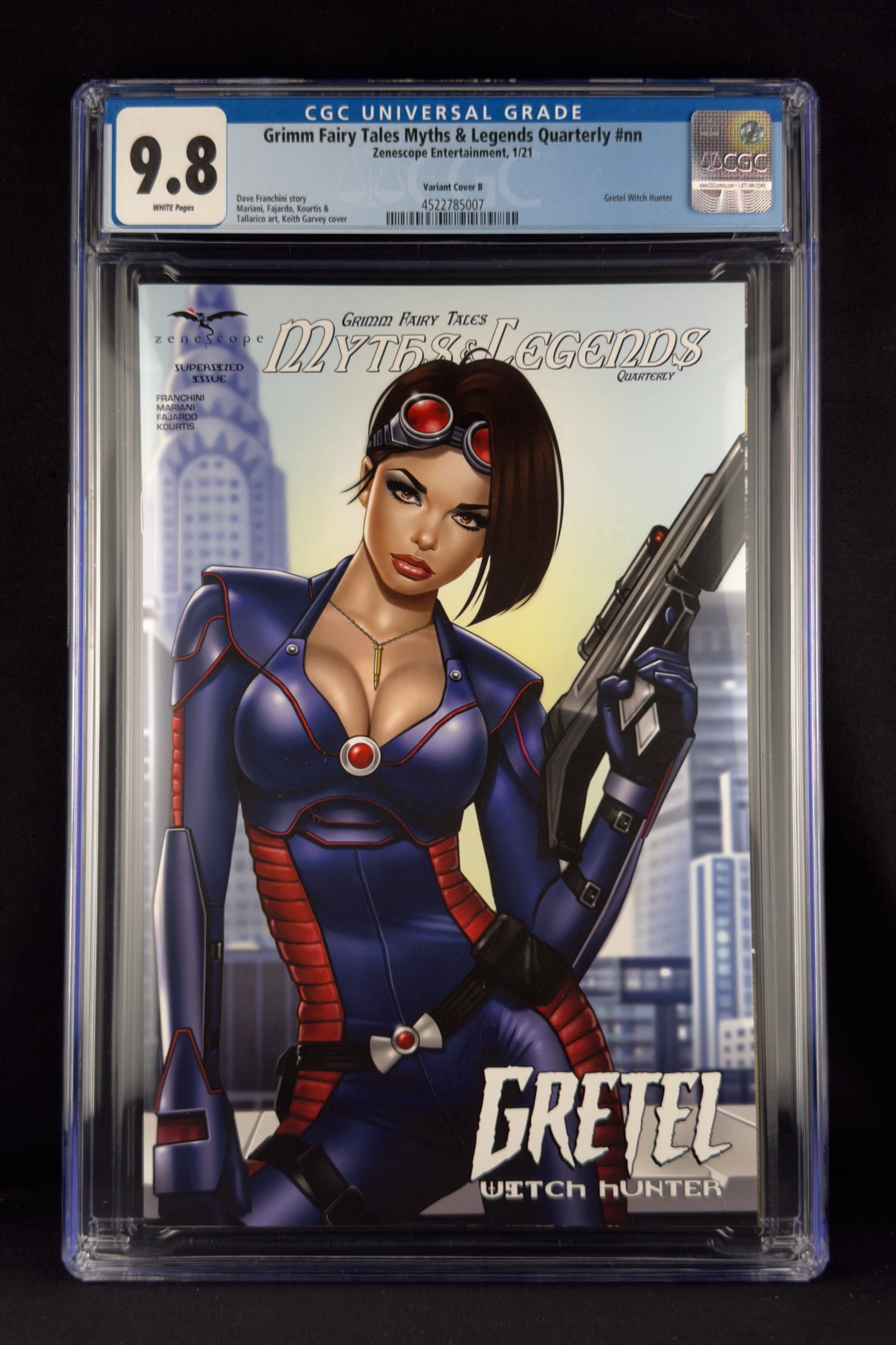 Myths & Legends Quarterly (2021) CGC 9.8 Keith Garvey Variant B